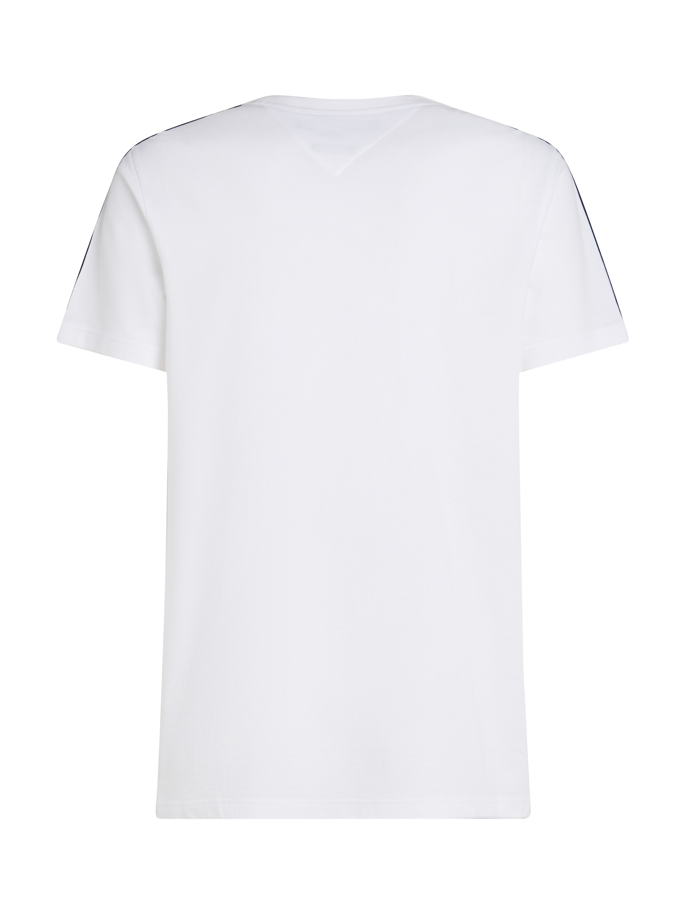 Tommy Hilfiger Kurzarmshirt »GLOBAL STRIPE TAPE TEE«, Mit Rundhalsausschnitt