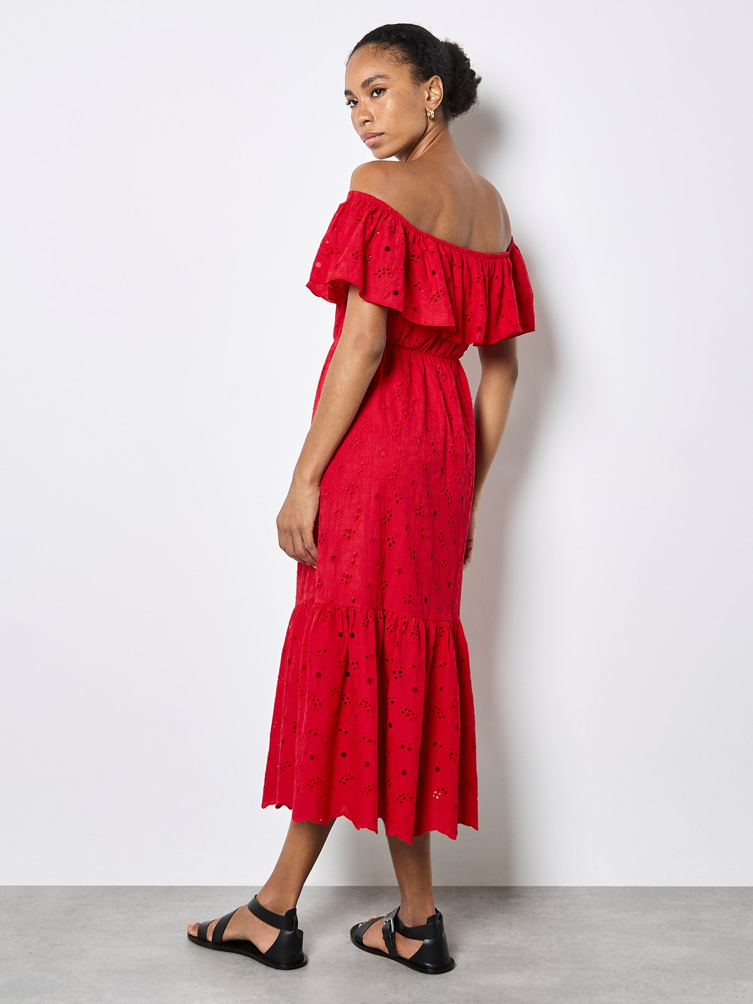 Apricot Maxikleid »Maxikleid« Stickerei