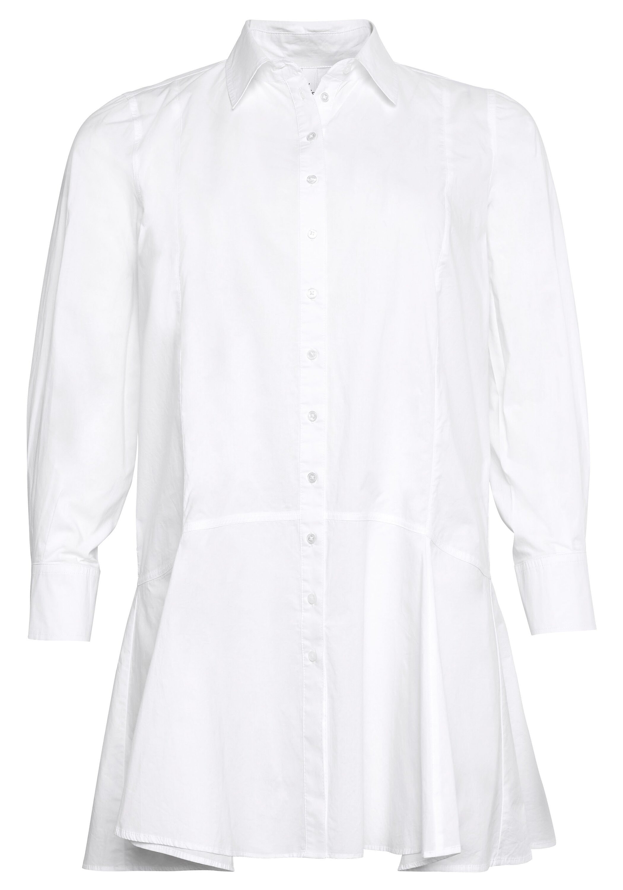 Sheego Longbluse »Longbluse mit ausgestelltem Saum«