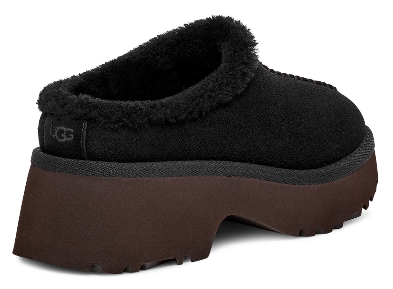 UGG Clog »NEW HEIGHTS COZY CLOG«, Mule, Flats, Pantolette, Plateau Schuh mit gepolstertem Fußbett