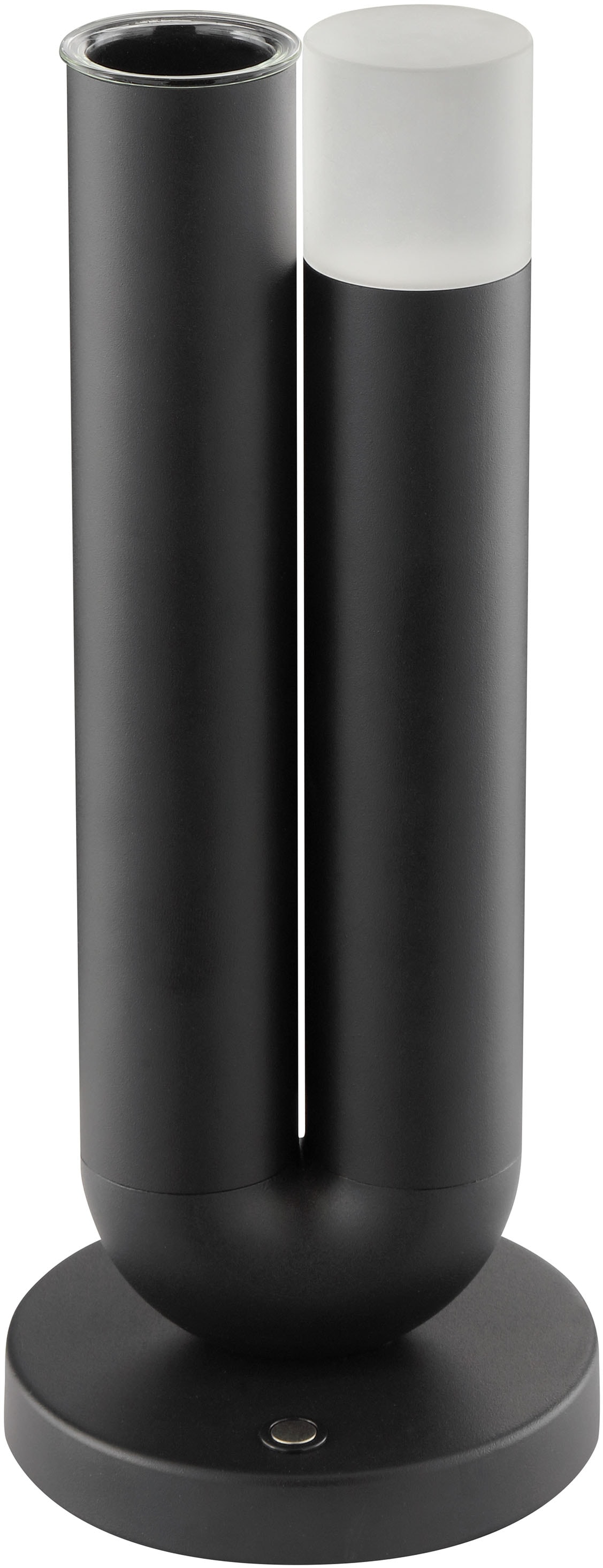 OTTO home LED Tischleuchte »Lynett - Akku Tischlampe, Blumenvase integriert« LED-Modul 1 Stk. Warmweiß inkl. Vase, Akkulampe, wireless charging, 27 cm, kabellose Lampe, Deko
