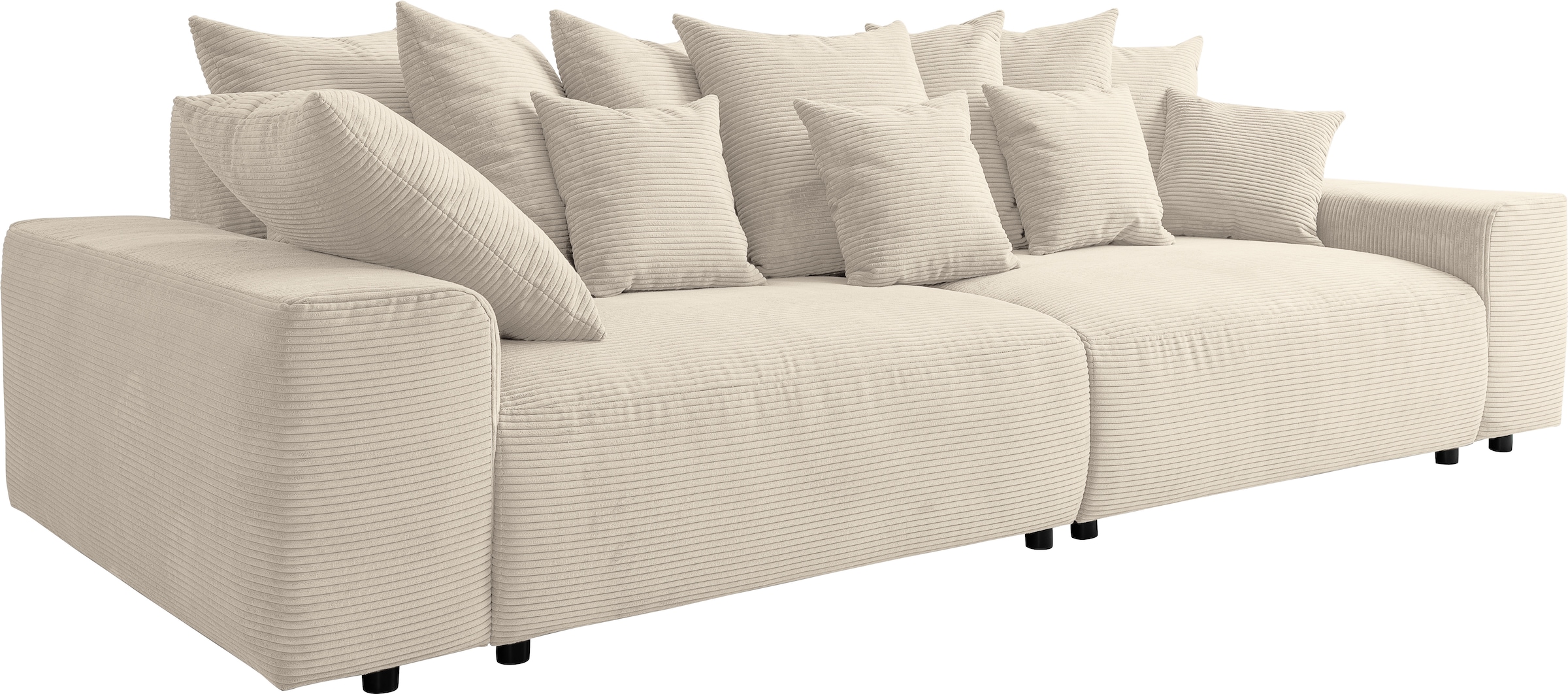 WERK2 Big-Sofa »Maxi, 290 cm breit, viel Platz auf diesem Mega Sofa« Cord, XXL