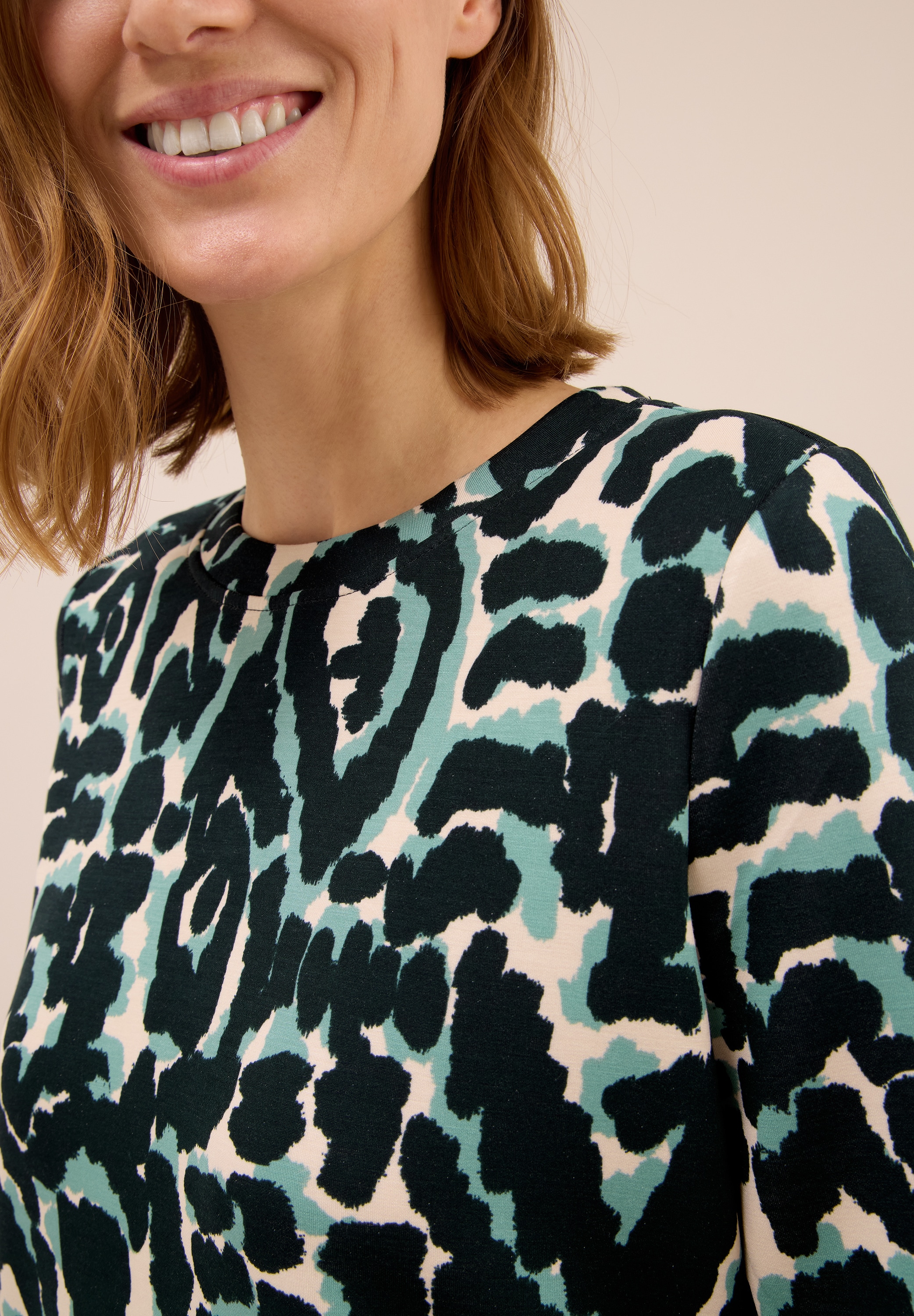 Cecil T-Shirt, mit All-Over Print
