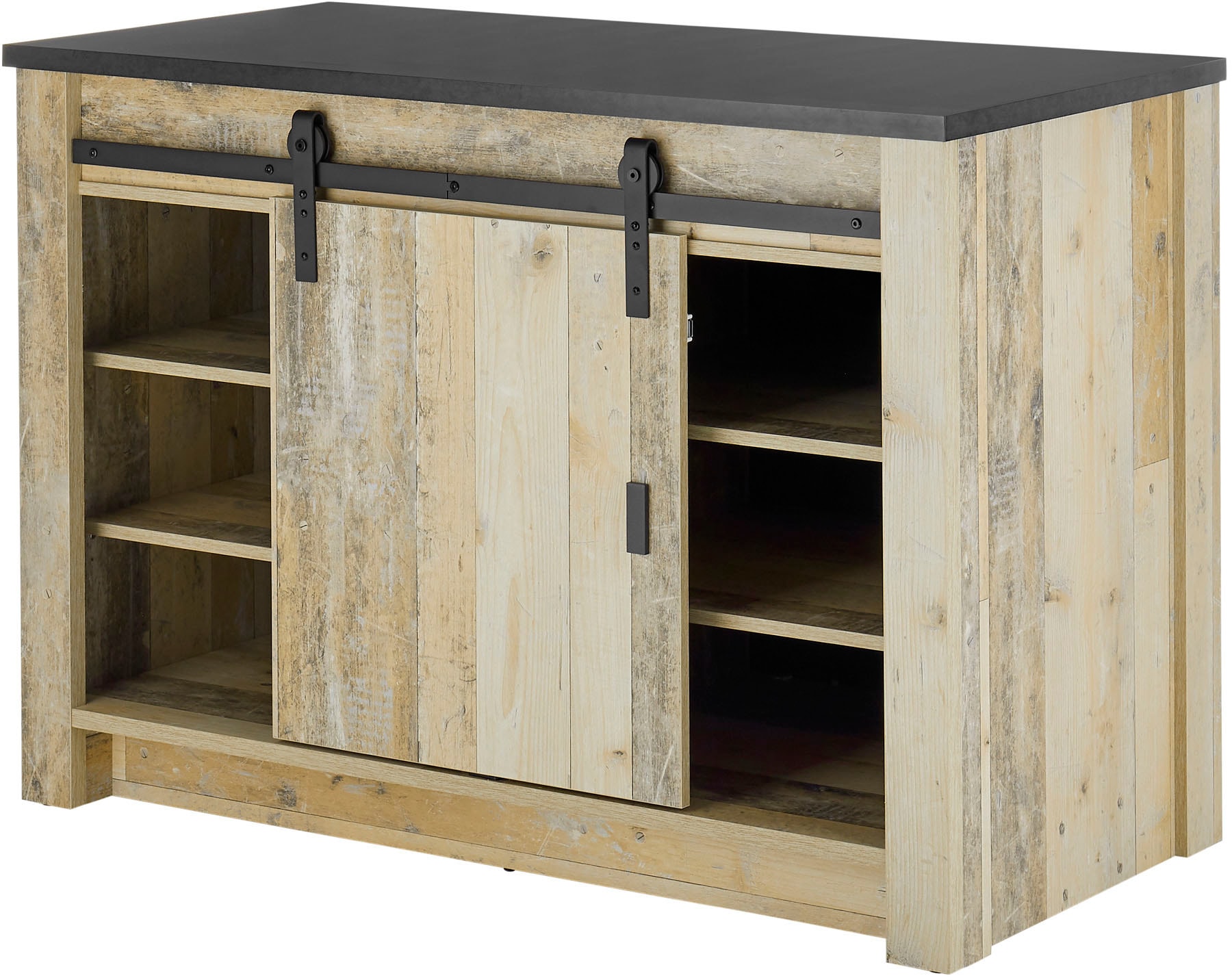 Home affaire Pantryküche »Sherwood« Breite 131 cm, ohne E-Geräte