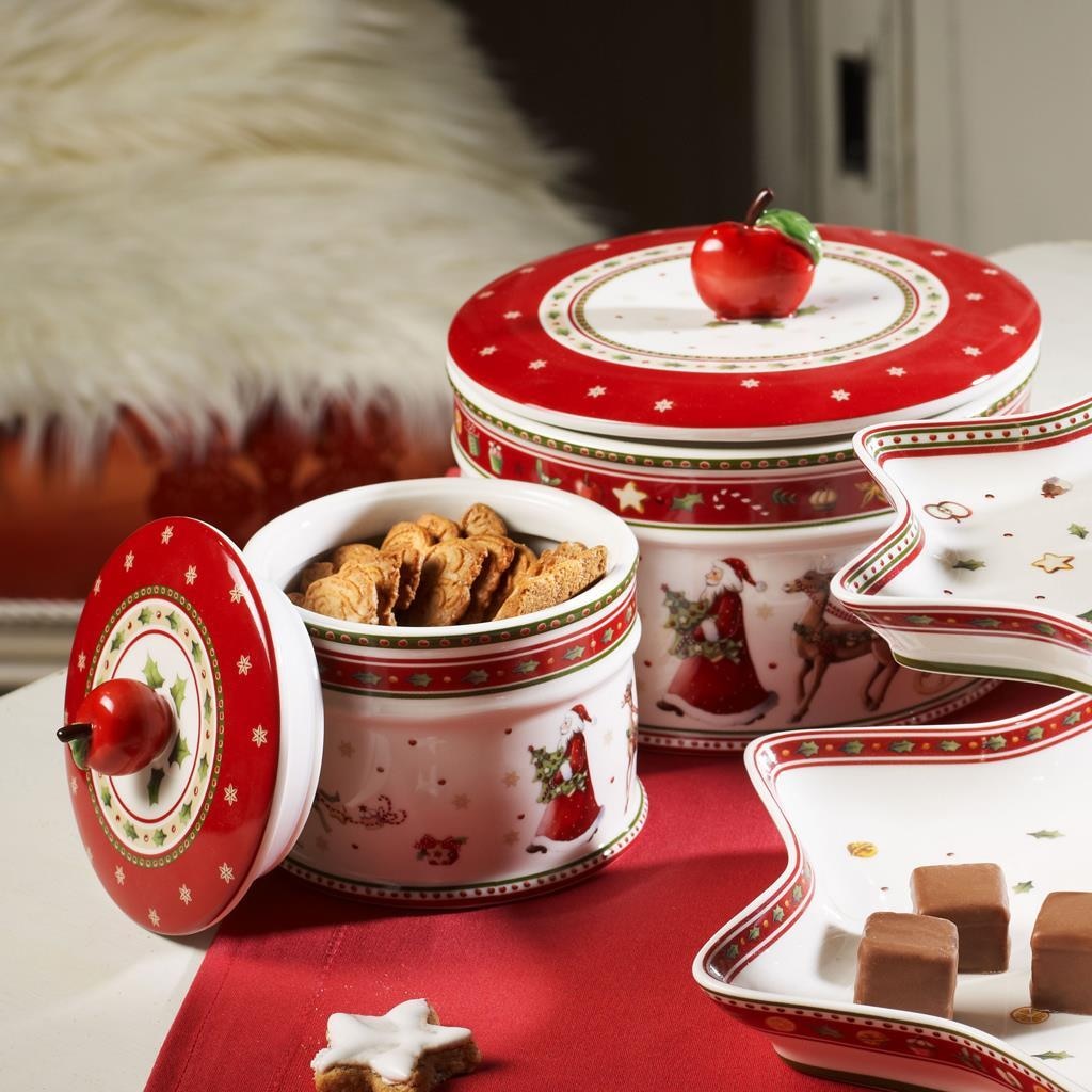 Villeroy & Boch Vorratsdose »Gebäckdosen-Set Winter Bakery Delight 3er Set bunt« Handwäsche wird empfohlen