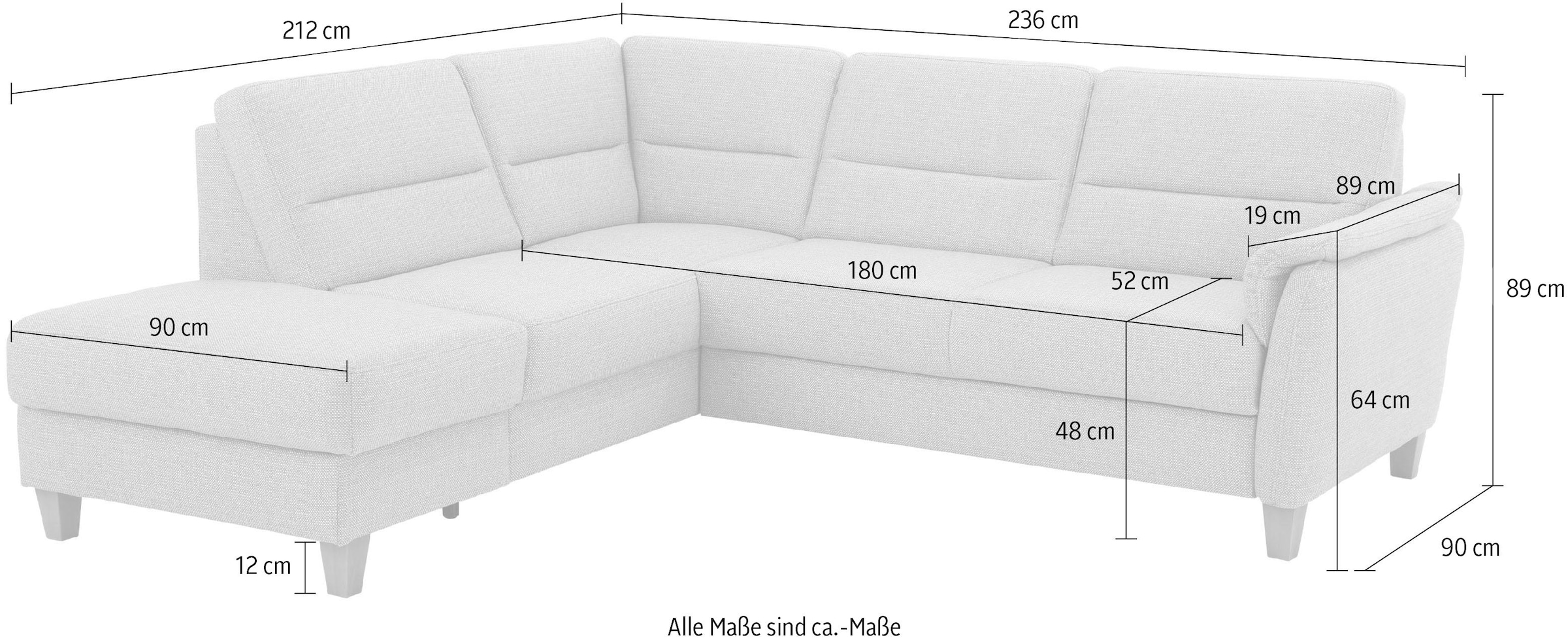Home affaire Ecksofa