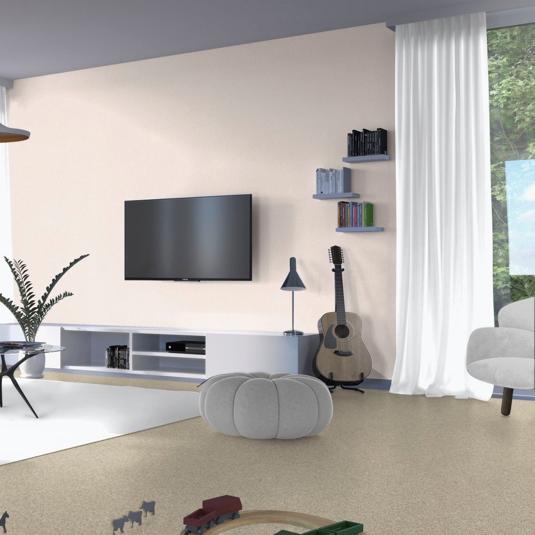 Vorwerk Teppichboden »Passion 1005 (Luco), Schlinge - meliert, Made in Germany«, rechteckig, 6 mm Höhe, Wohnzimmer, Schlafzimmer, Kinderzimmer, Breite 400/500 cm