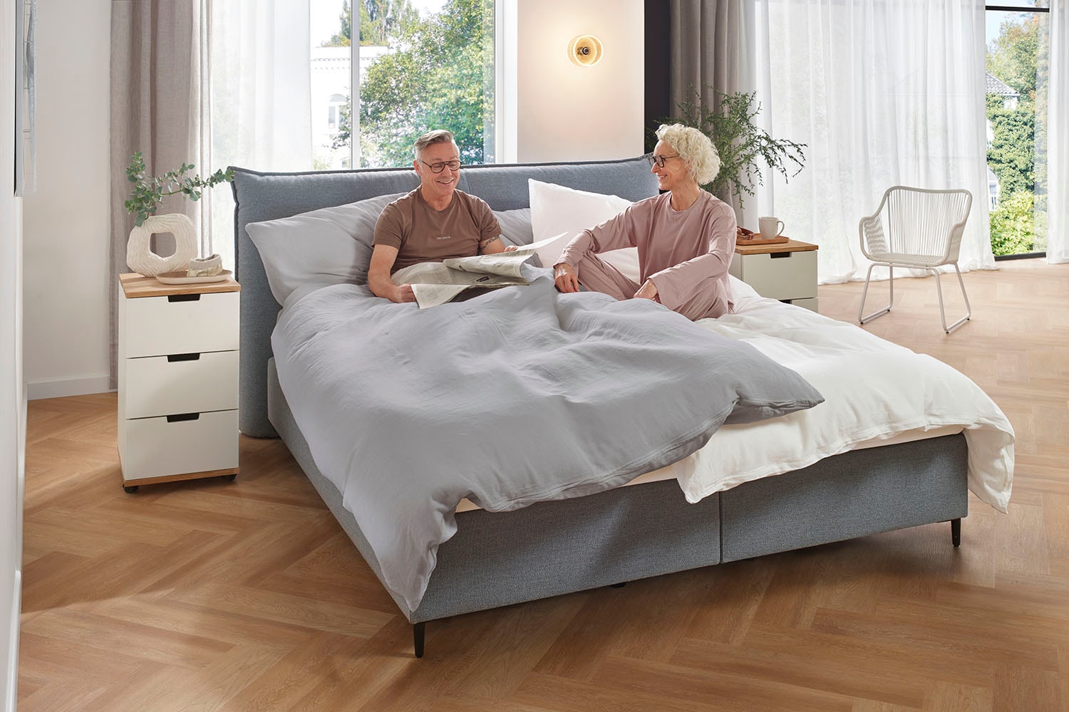 Primera Bettwäsche »Halbleinen-Bettwäsche« 2 tlg. Uni