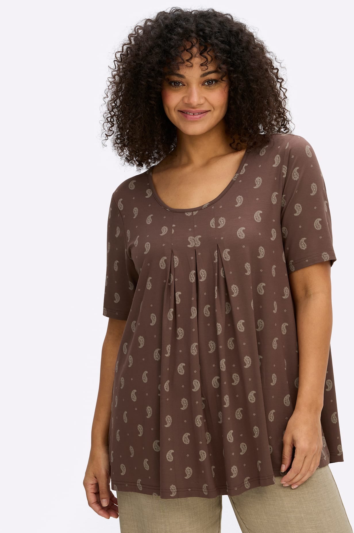 Sheego Longshirt »Halbarmshirt« 1