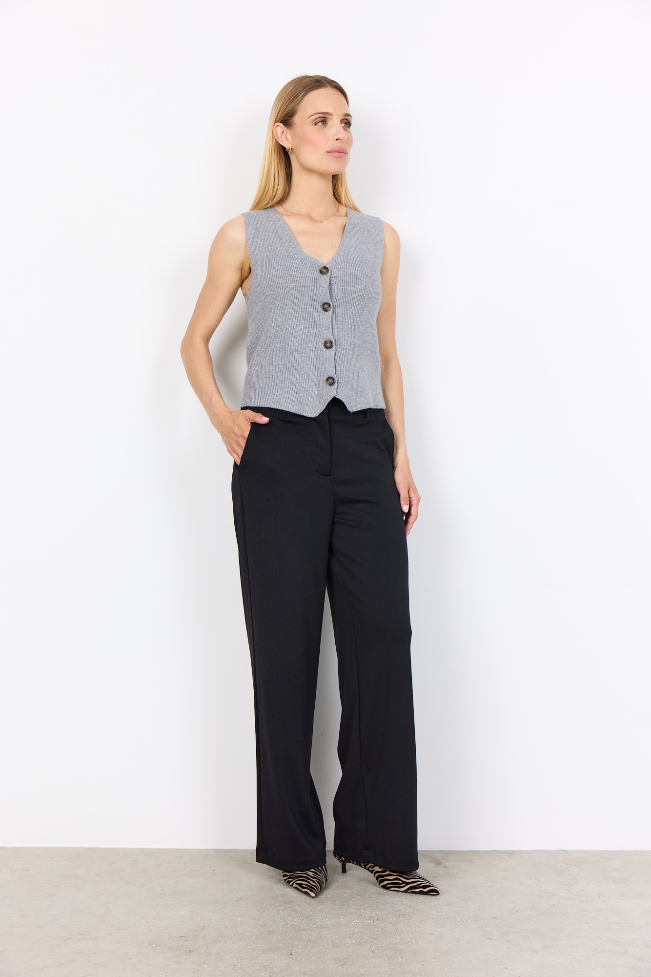 soyaconcept Strickweste »SC-KANITA 27«