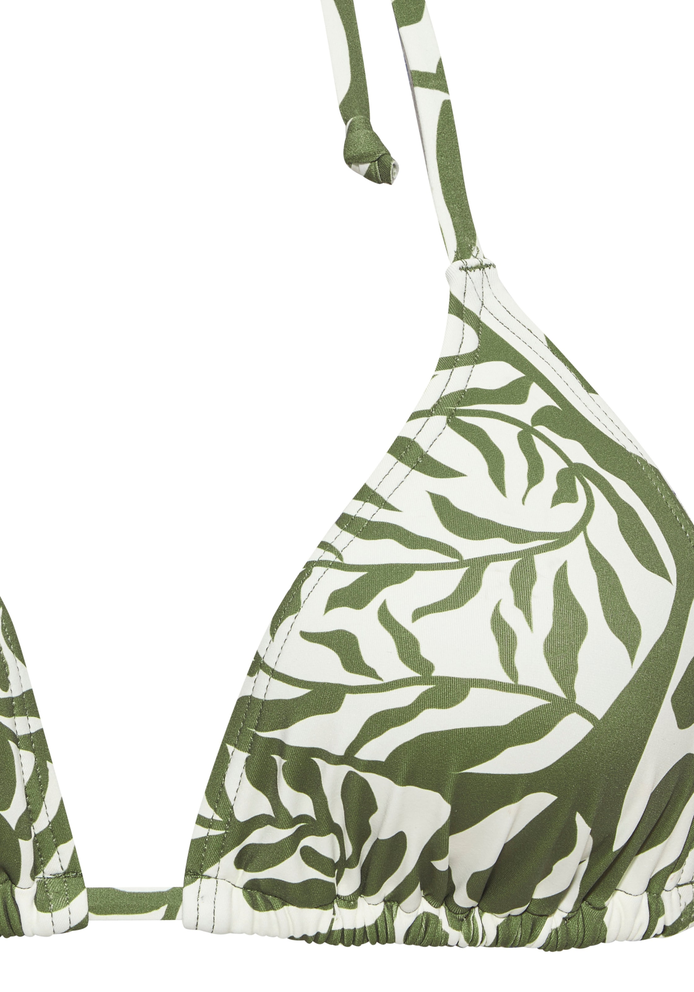Buffalo Triangel-Bikini-Top »Jola« mit modernem Blätterdesign