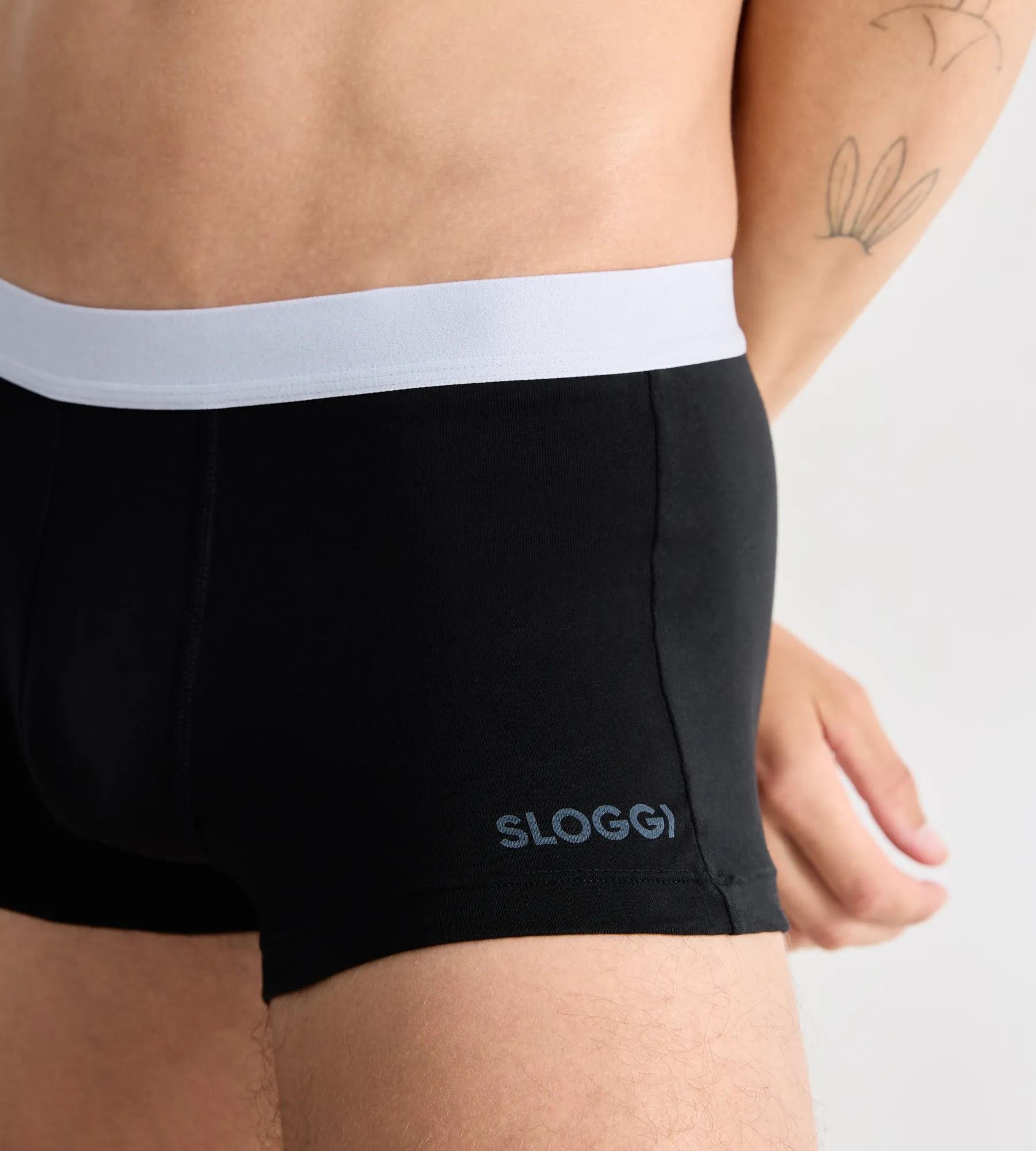 sloggi Retro Pants »men GO ABC 2.0 Hipster 2P« Packung, 2er Pack, 2 Stk. moderne bequeme Basics