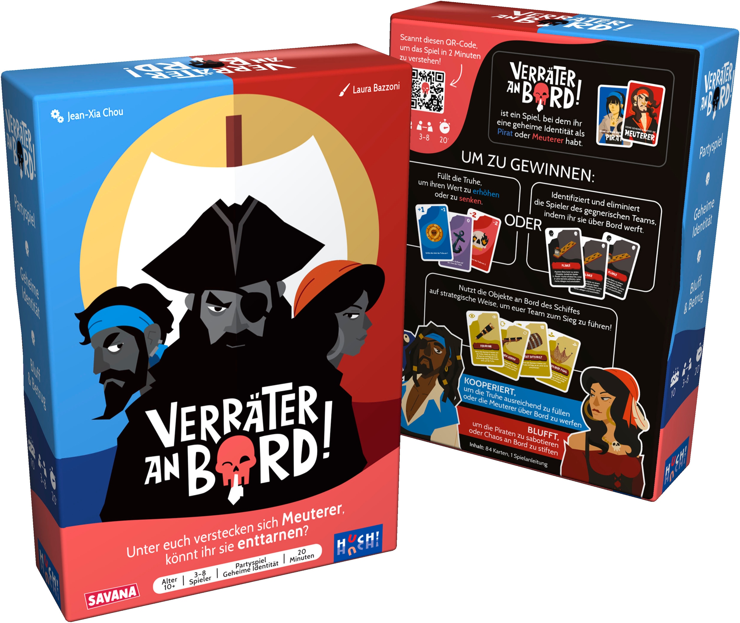 HUCH! Spiel »Verräter an Bord«