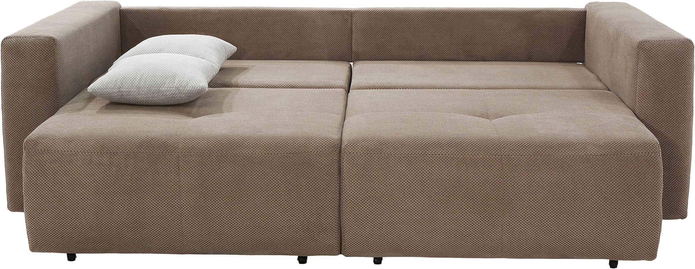 Jockenhöfer Gruppe Big-Sofa »Relax«, Gästebettfunktion, Bettkasten, Sitzelemente einzeln ausziehbar
