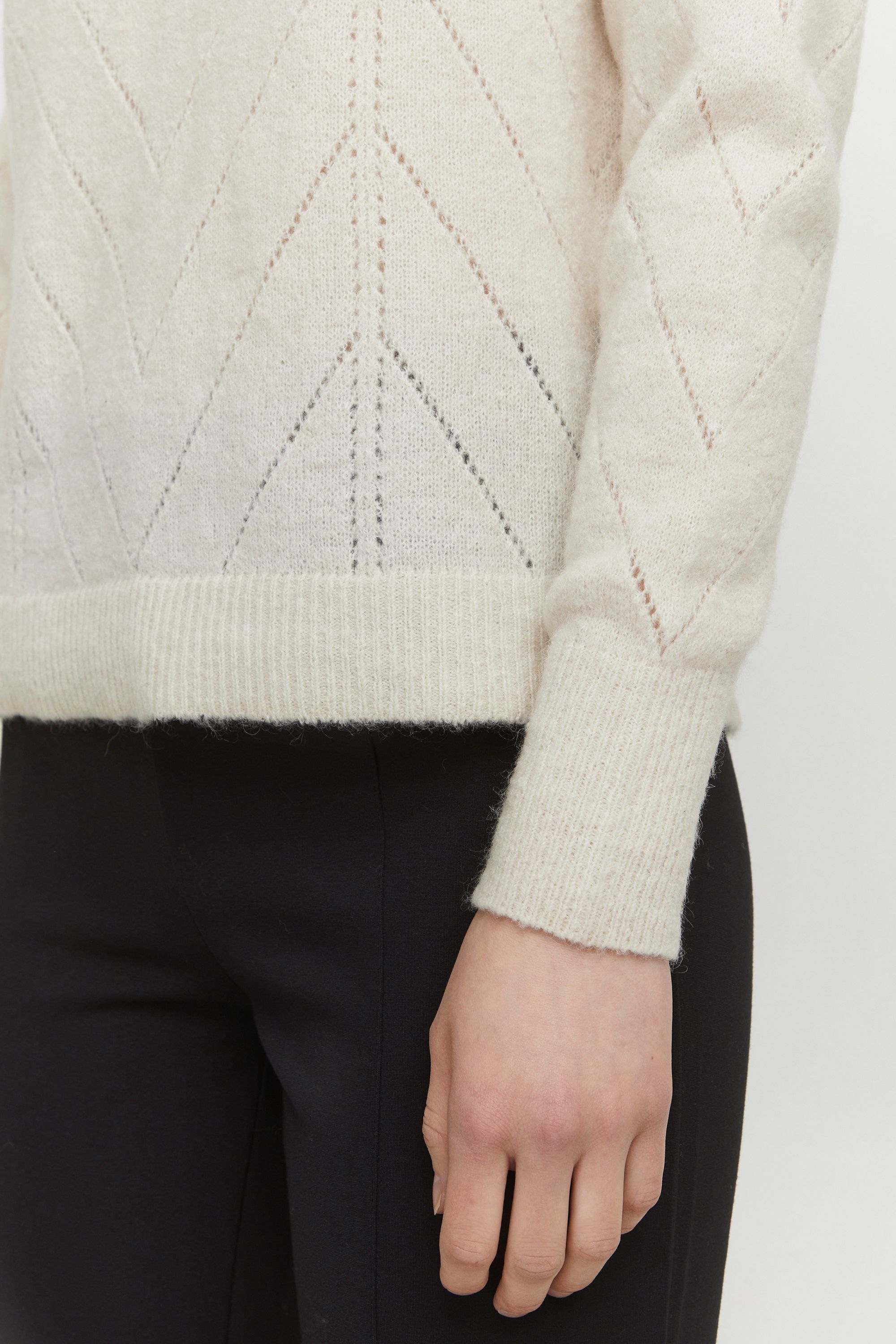 b.young Strickfleece-Pullover »Strickpullover BYMartine«