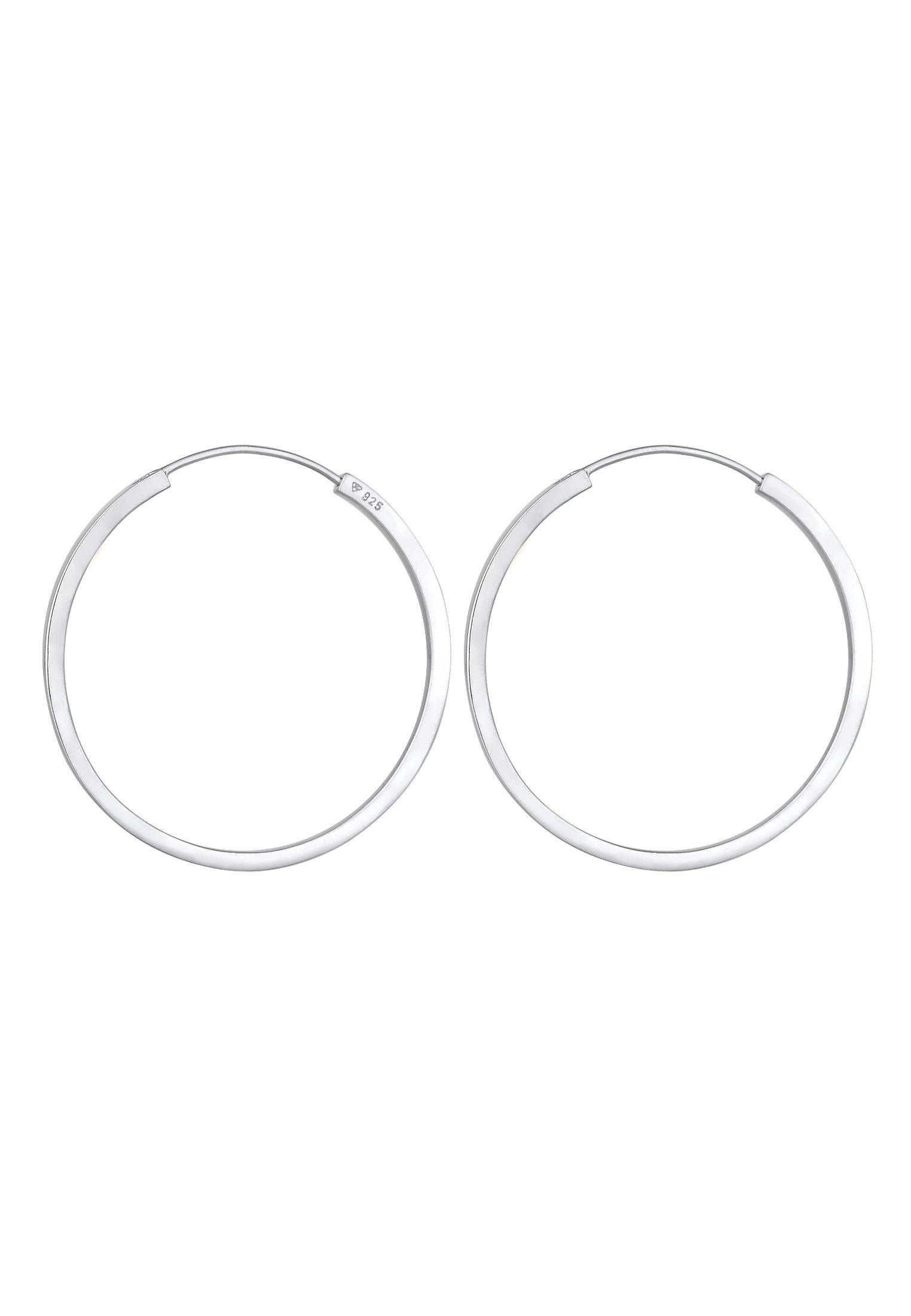 Elli Premium Paar Creolen »Ohrringe Geo Elli 925 Silber«