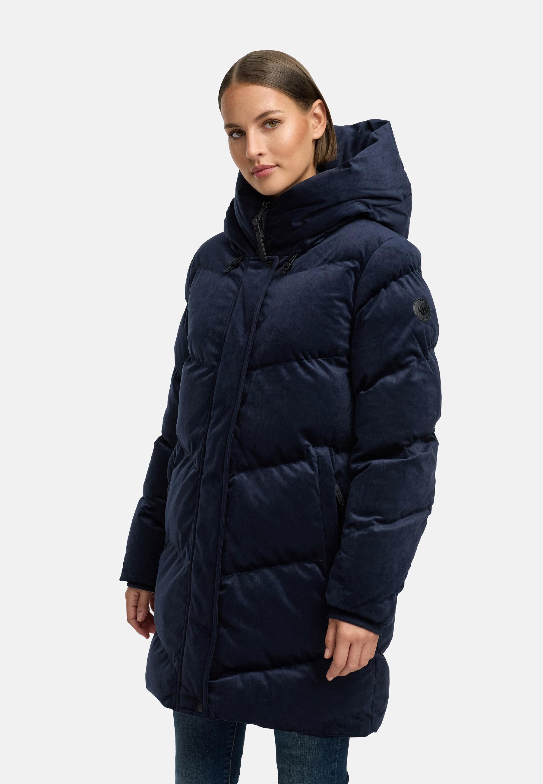 Ragwear Kurzmantel »Kurzmantel Avelin Velvet YOUMODO«