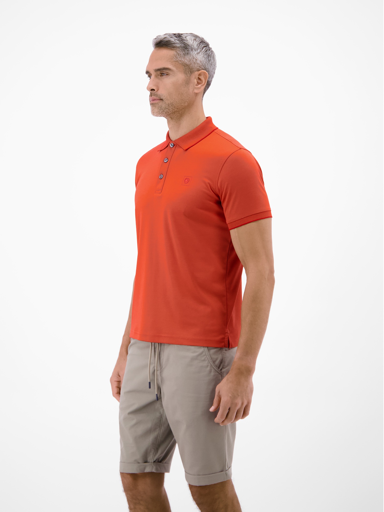 LERROS Poloshirt »Unifarbenes Poloshirt in Piqué-Qualität« Herren Polo Kurzarm, Kragen mit Knopfleiste, Pflegeleicht, Einfarbig