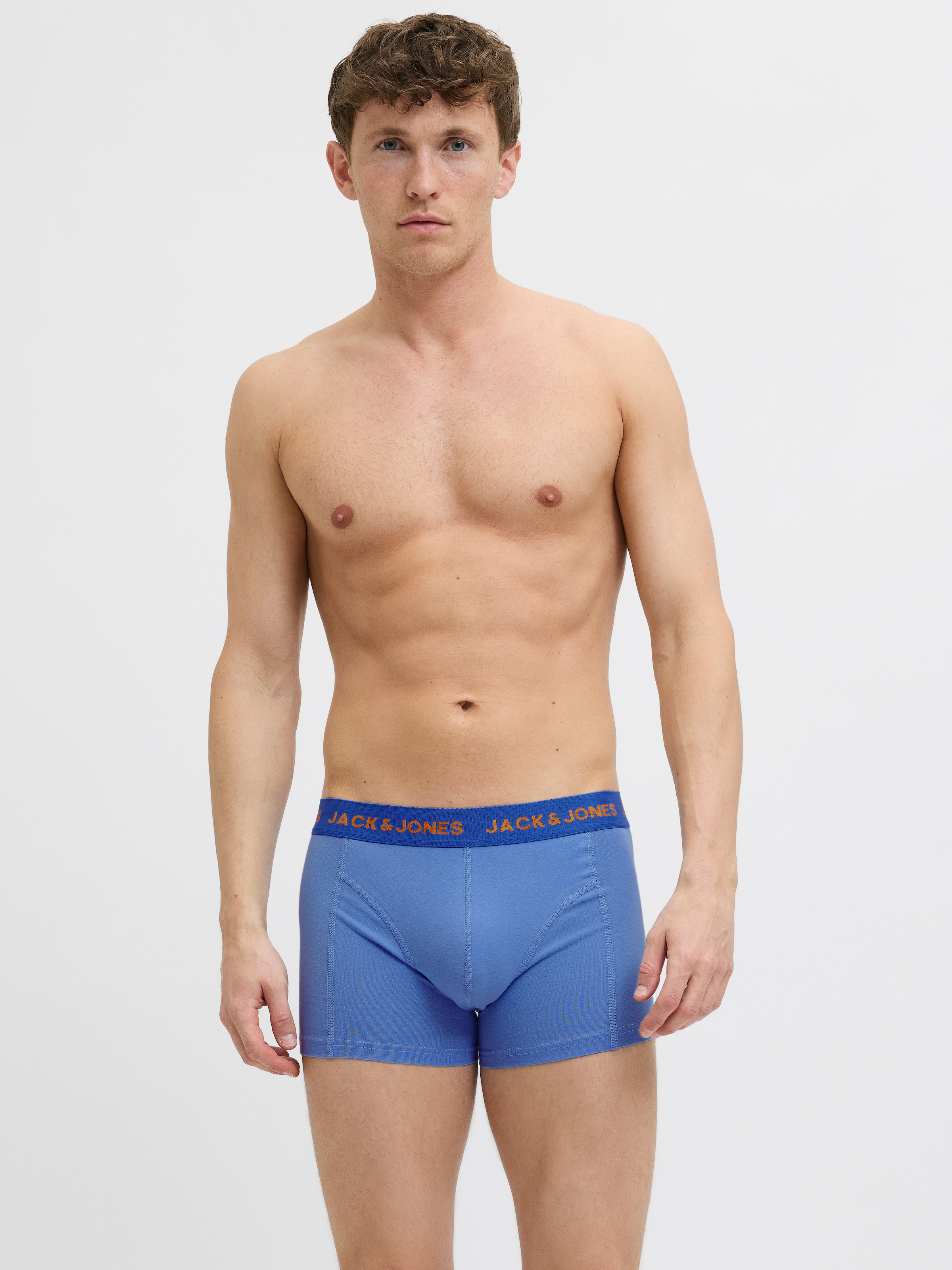 Jack & Jones Trunk »JACCARL SOLID TRUNKS 7 PACK«, (Packung, 7 St.), mit Marken Schriftzug