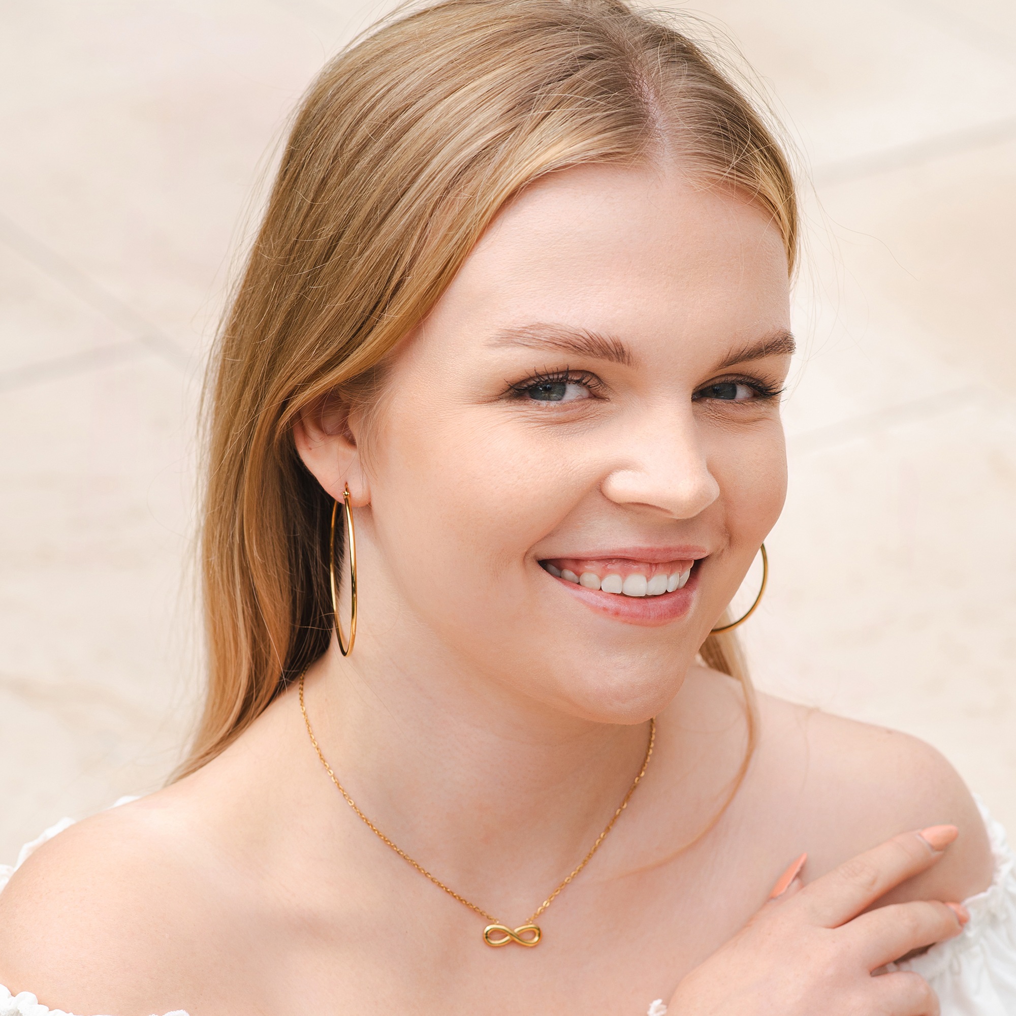 Adelia´s Paar Creolen »Damen Ohrringe ¿ Creole aus Edelstahl«