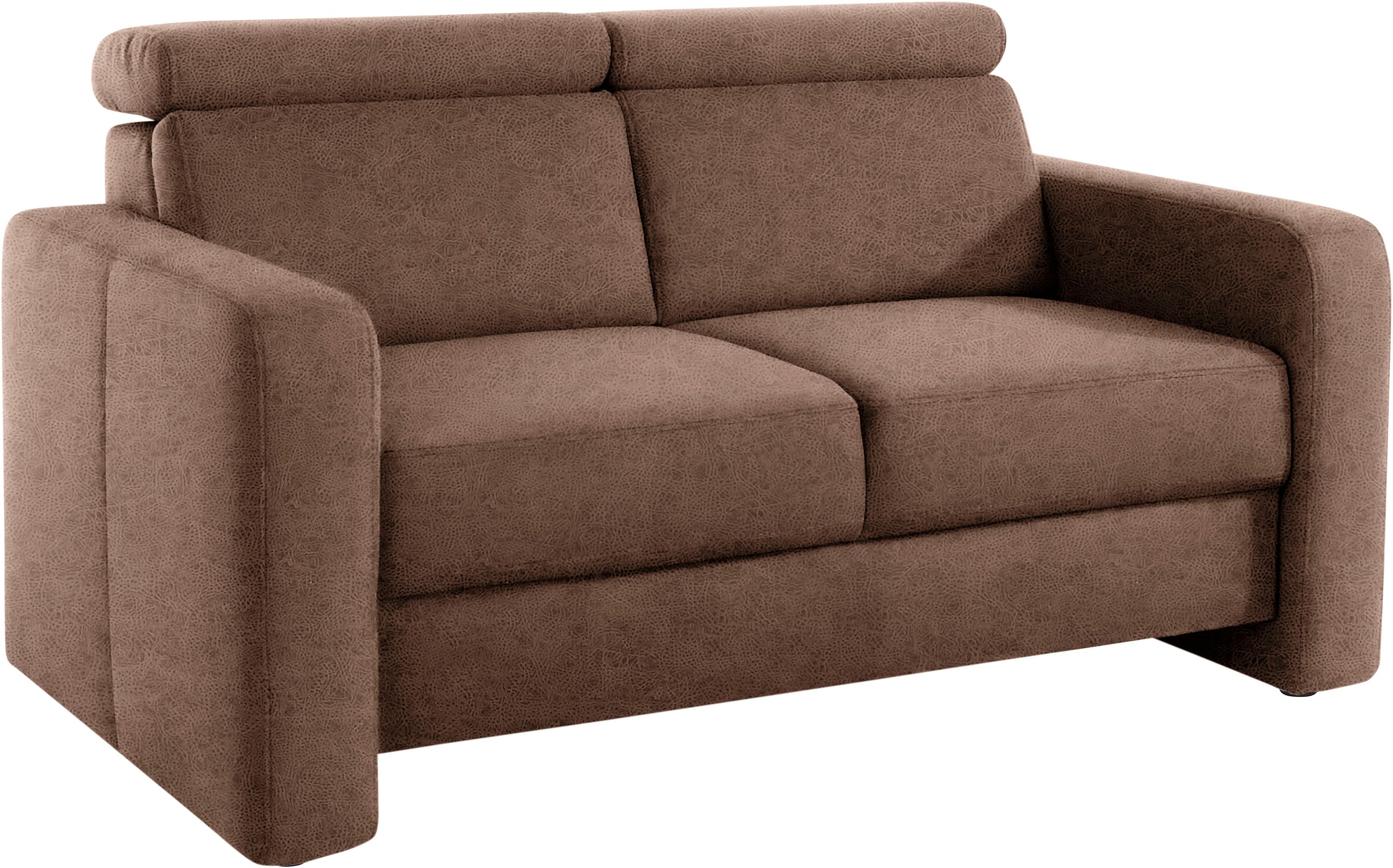 sit&more 2-Sitzer »Bologna« inklusive Kopfteilverstellung und Federkern