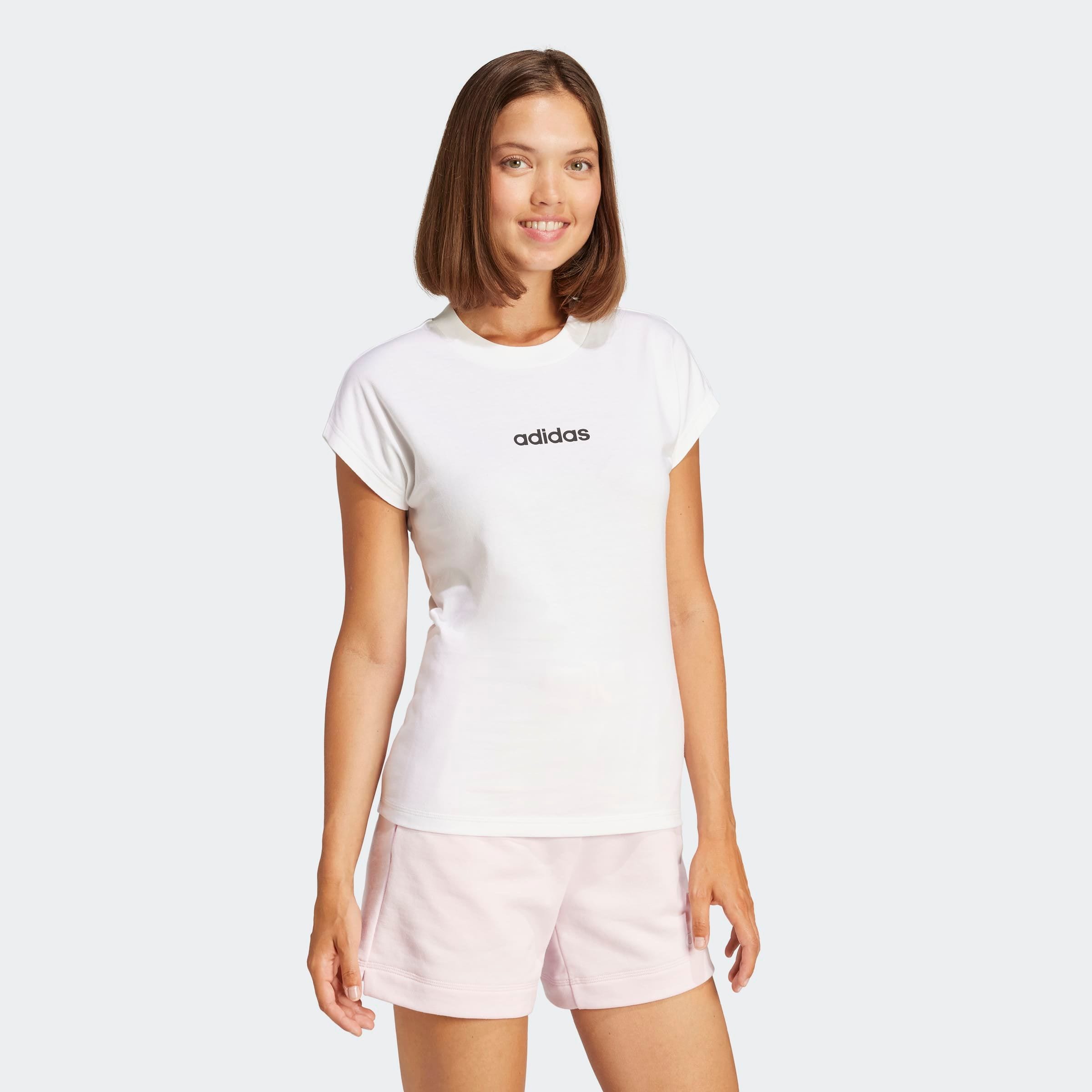adidas Sportswear T-Shirt »W LIN SJ T«, Basic T-Shirt aus weichem Material