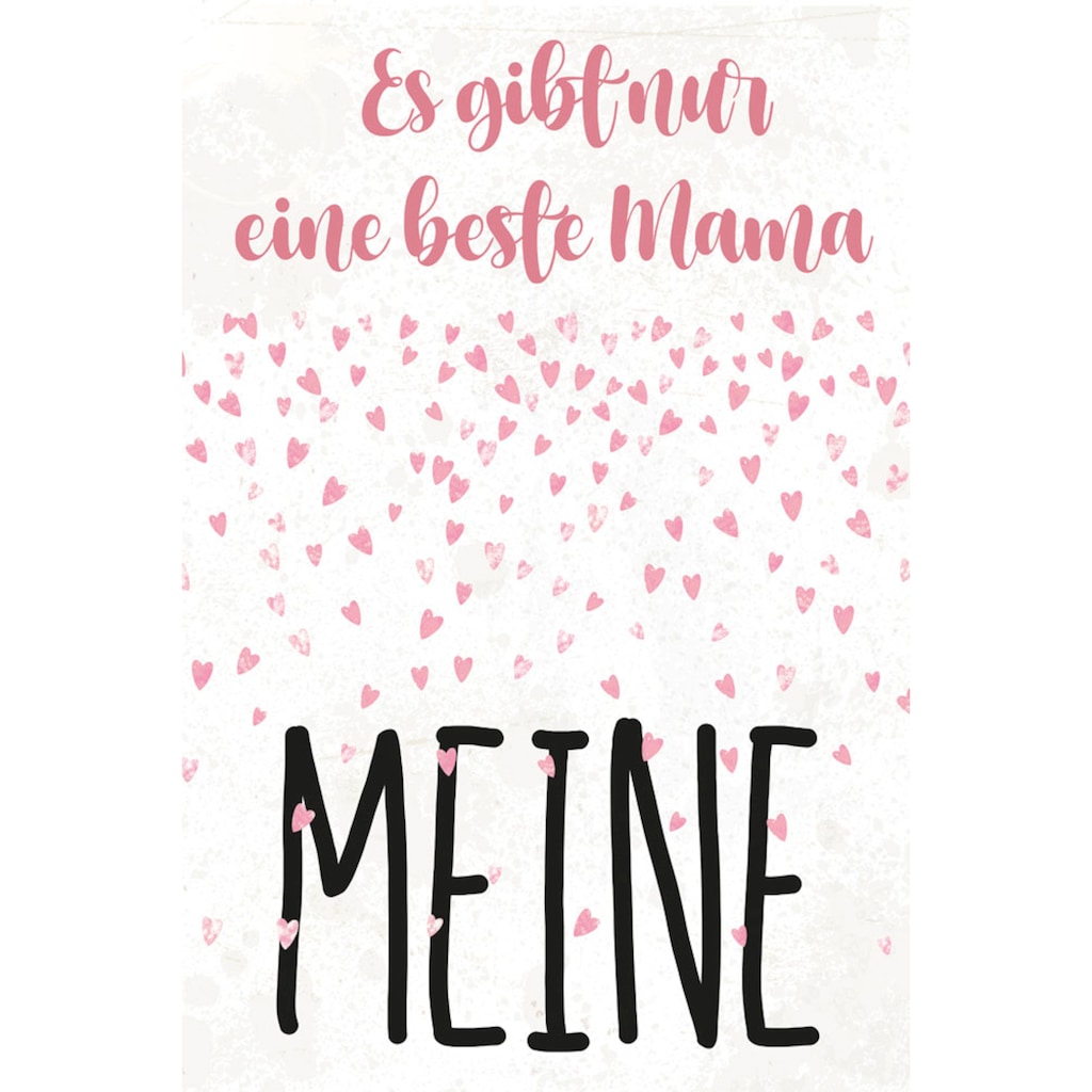 queence Metallbild »Mama«, Sprüche, (1 St.)