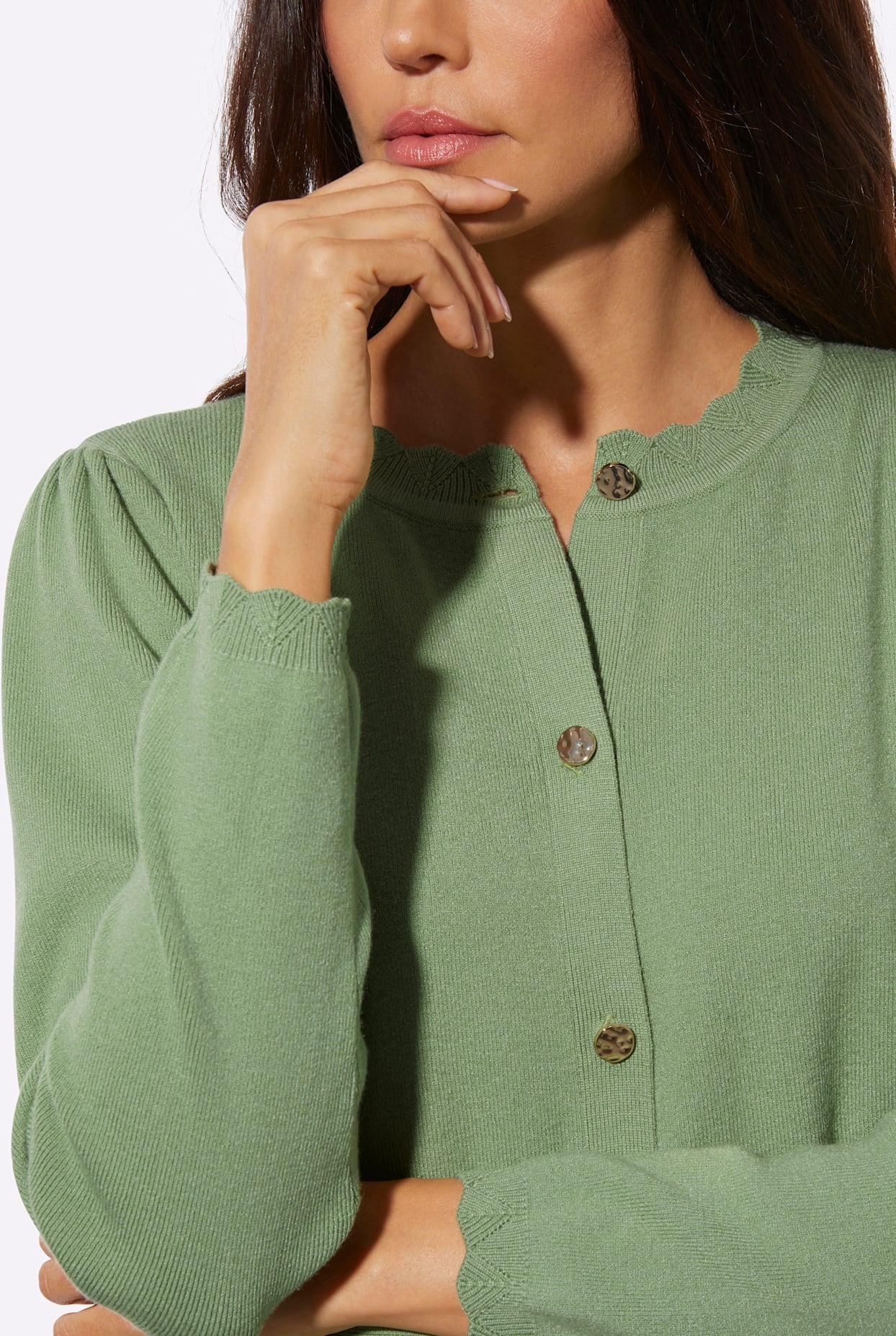 creation L Strickjacke