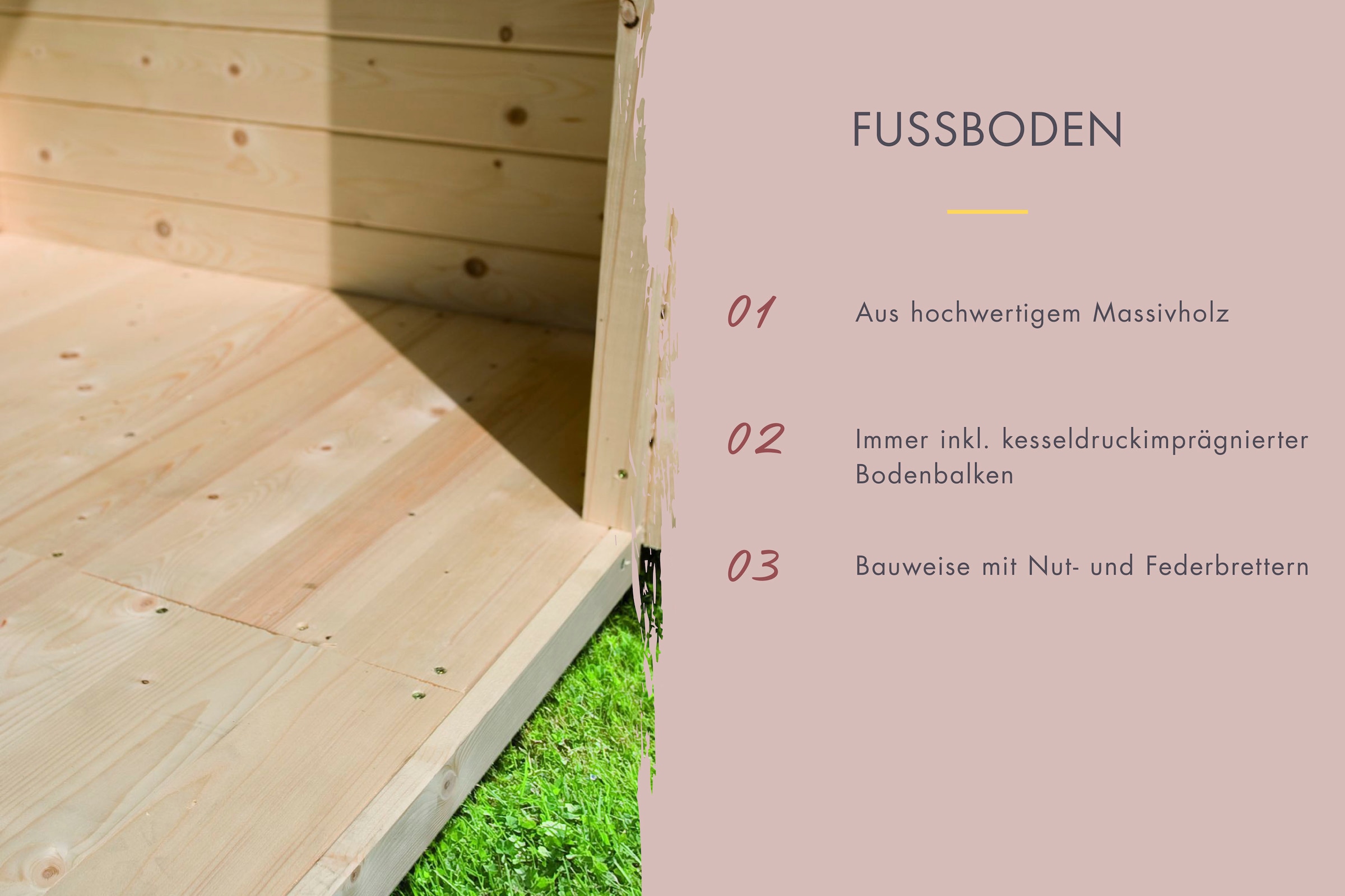 Karibu Saunahaus »Ralf« Set,  Ofen 9 KW externe Strg easy