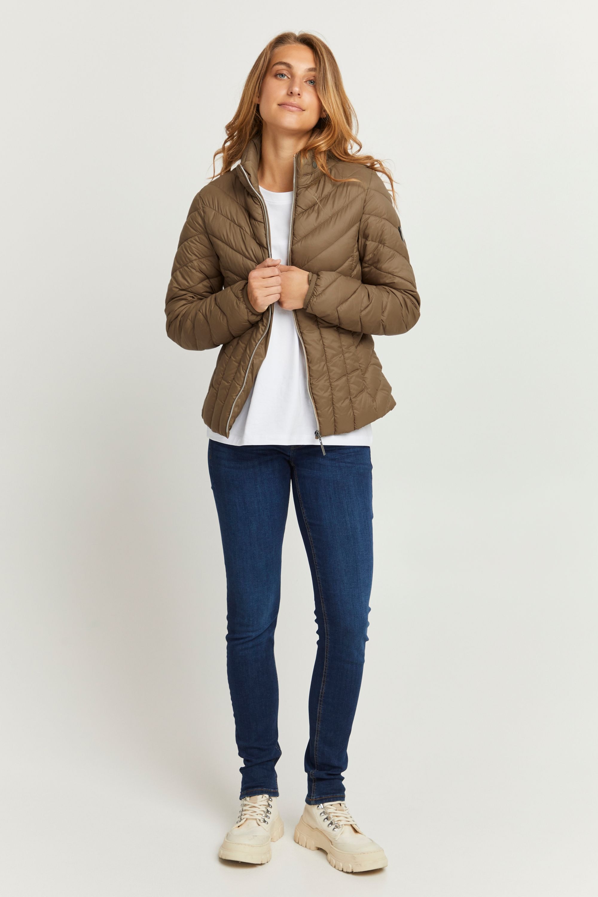 fransa Steppjacke »Steppjacke FRPadma«, ohne Kapuze
