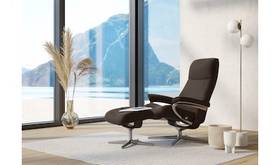 Relaxsessel »View«, (Set, Relaxsessel mit Hocker)