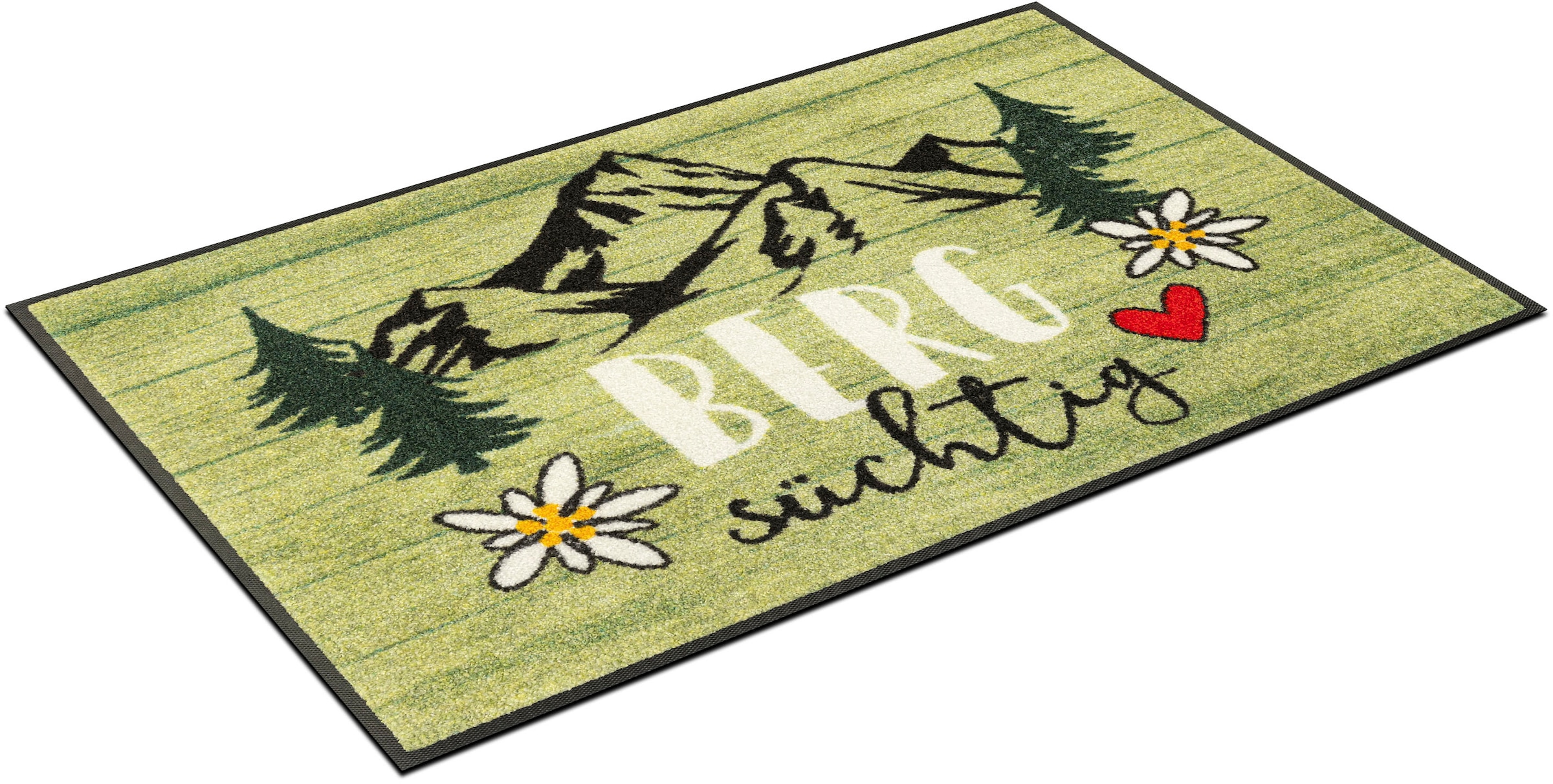 wash+dry by Kleen-Tex Fußmatte »Bergsüchtig« rechteckig 7 mm Höhe