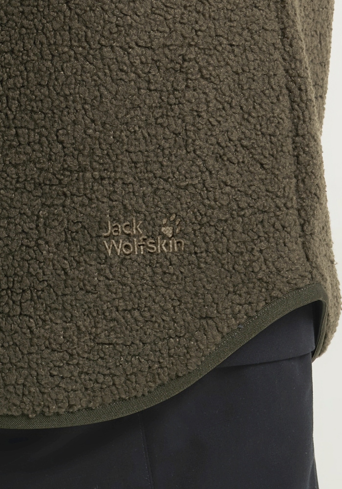 Jack Wolfskin Funktionsmantel »HIGH CURL COAT W« für Wandern und Trekking, sportlicher Stil, aus Polyester, winddicht