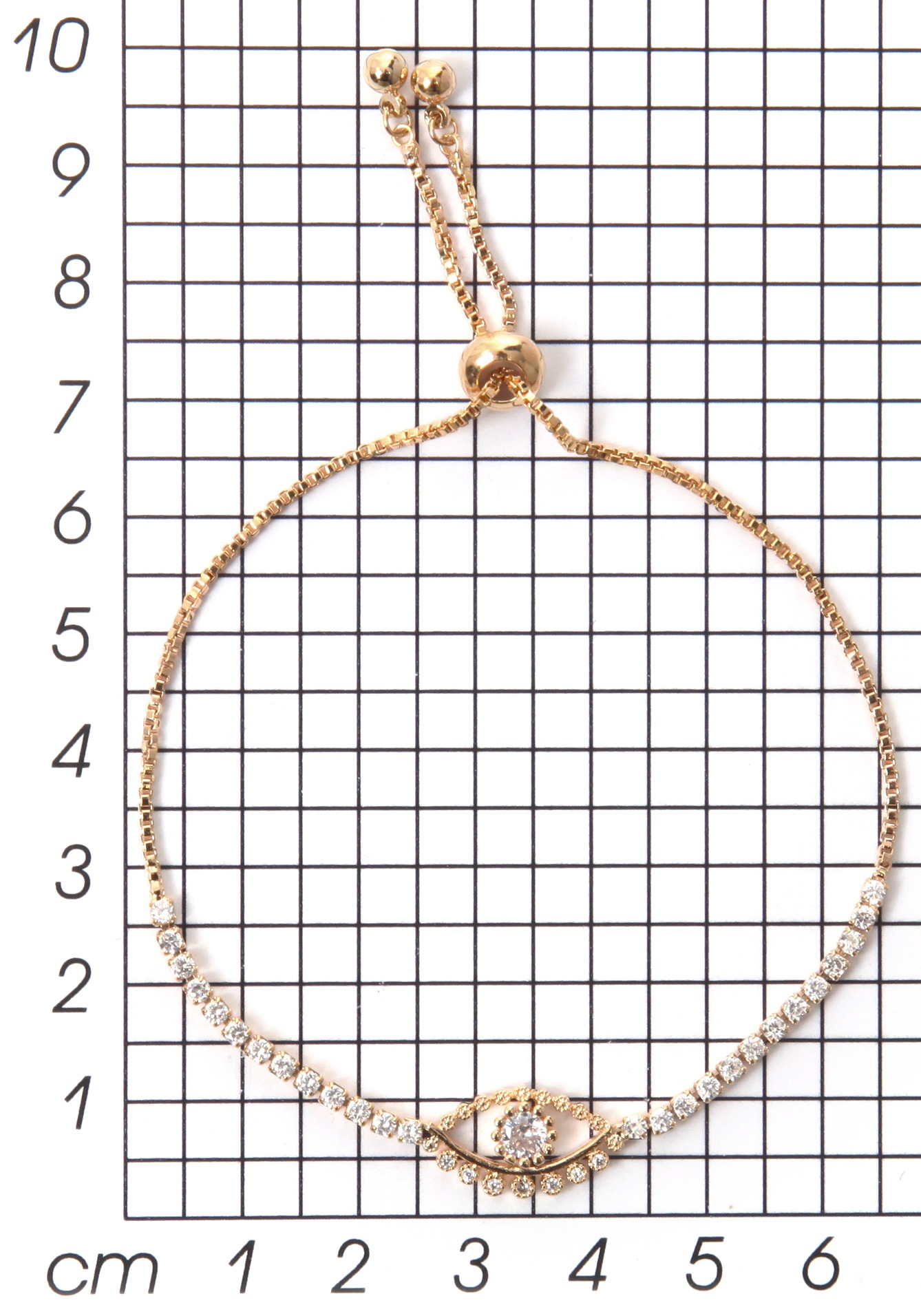 Firetti Armband »magisches Auge«, mit Strassteinen