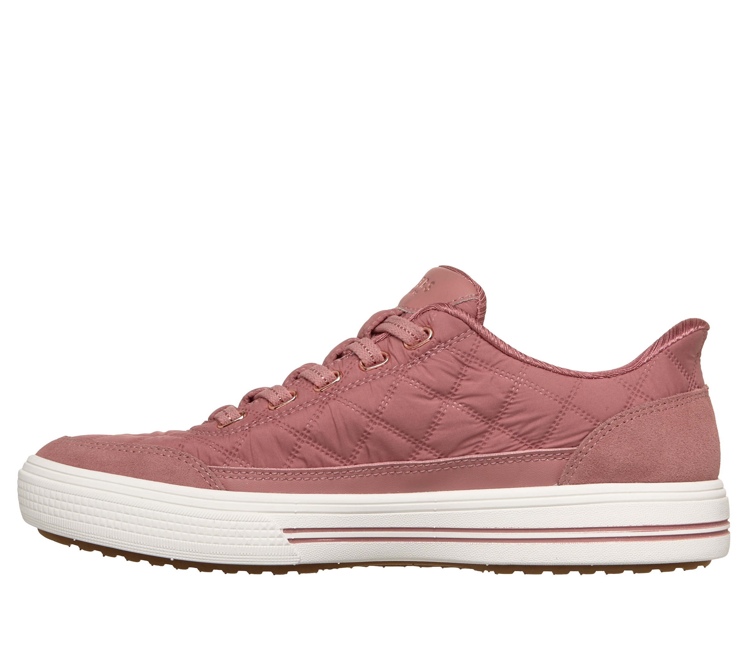 Skechers Slip-On Sneaker »ARCH FIT ARCADE-CUDDLE STEPS«  Slipper, Schlupfschuh, Freizeitsneaker mit elastischen Schnürsenkeln