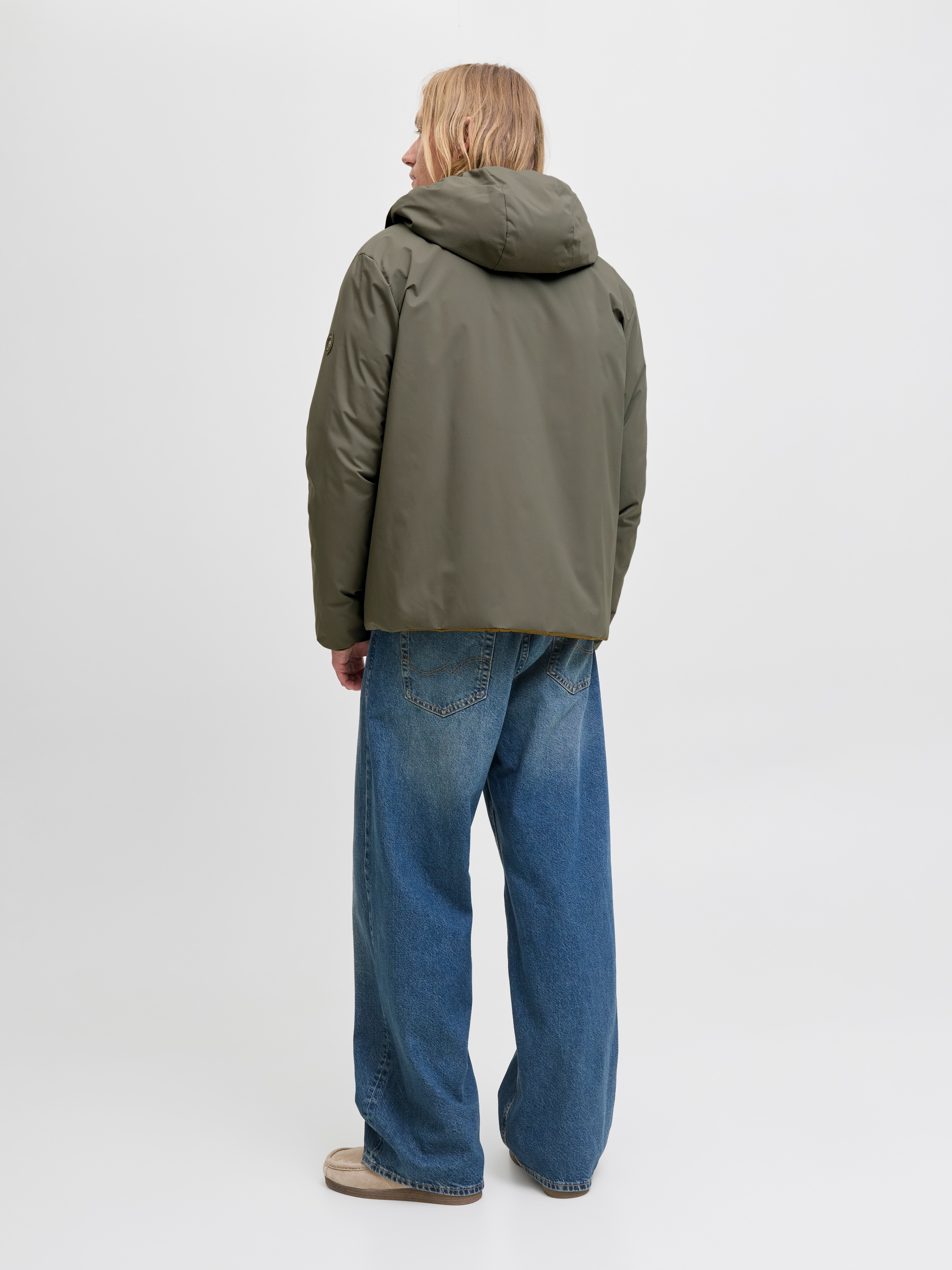 Jack & Jones Outdoorjacke »JJEBROOK REVERSIBLE JACKET SN«, mit Kapuze