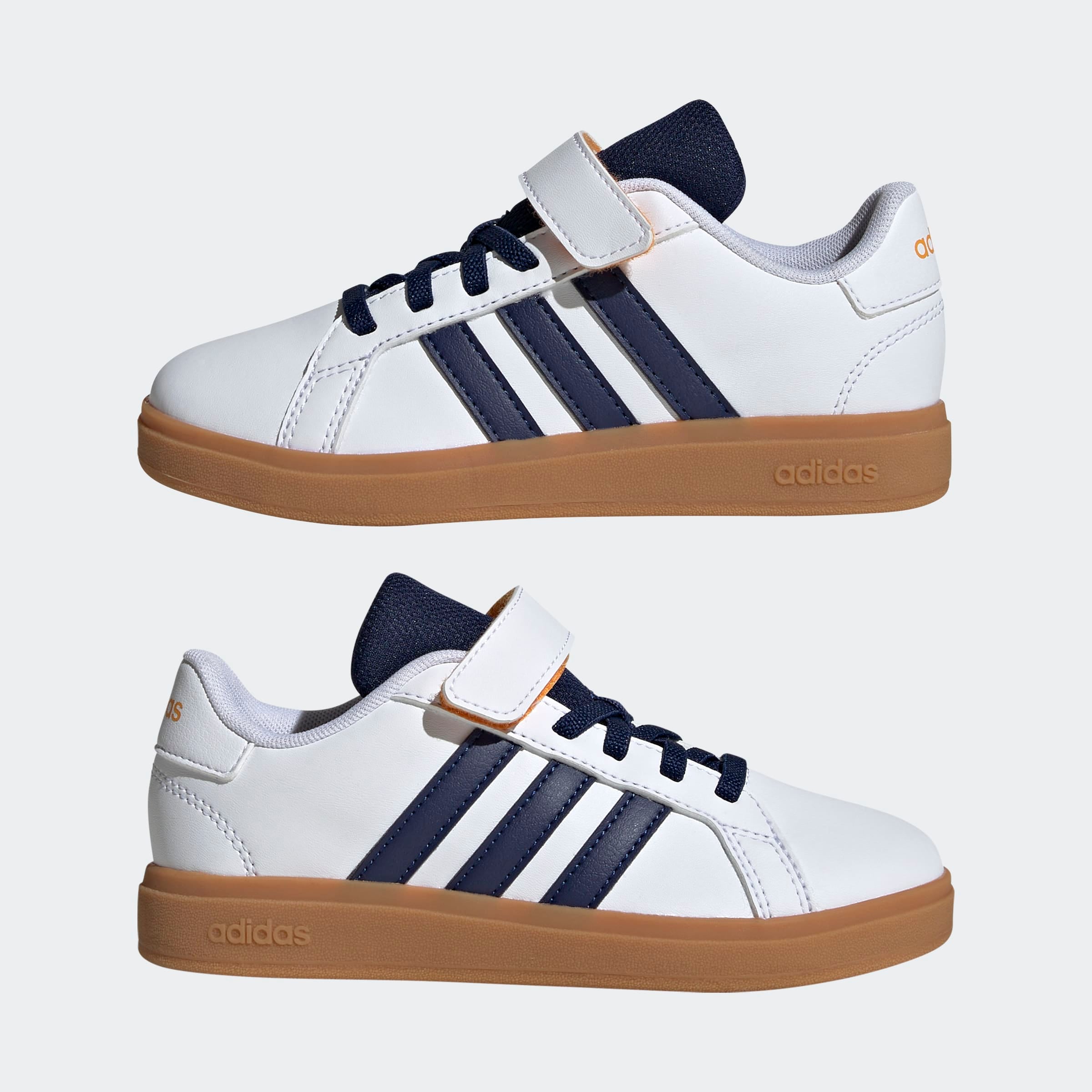 adidas Sportswear Sneaker »GRAND COURT 2.0 KIDS«, Design auf den Spuren des adidas Superstar