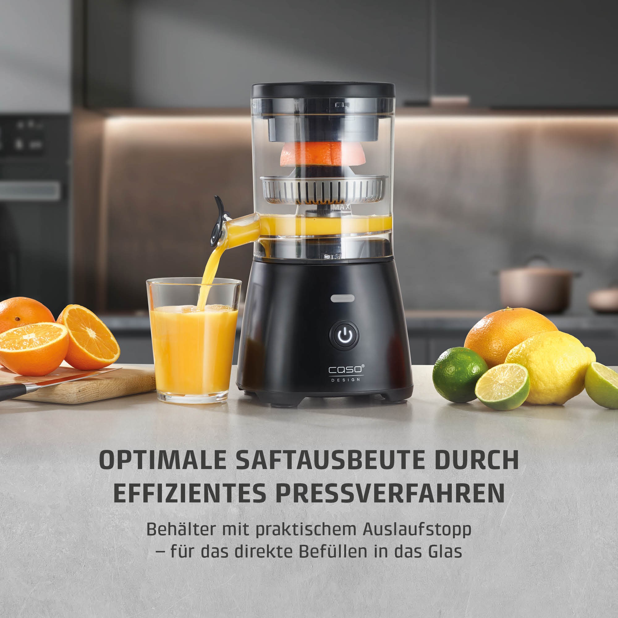 Caso Zitruspresse »3562 CP 400 Lift« 300 W Leistungsstarker Motor