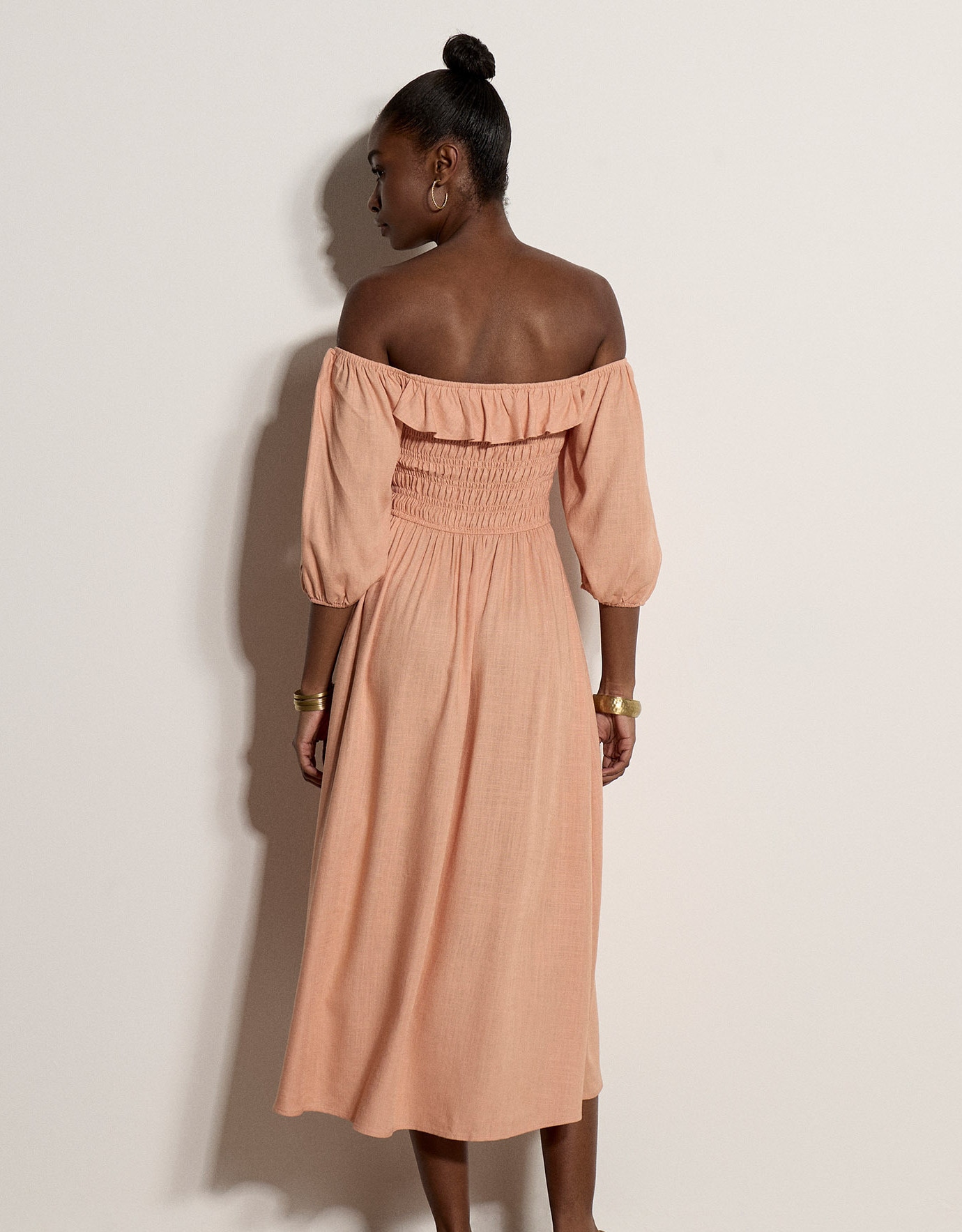 Apricot Maxikleid »Maxikleid« Gerafft