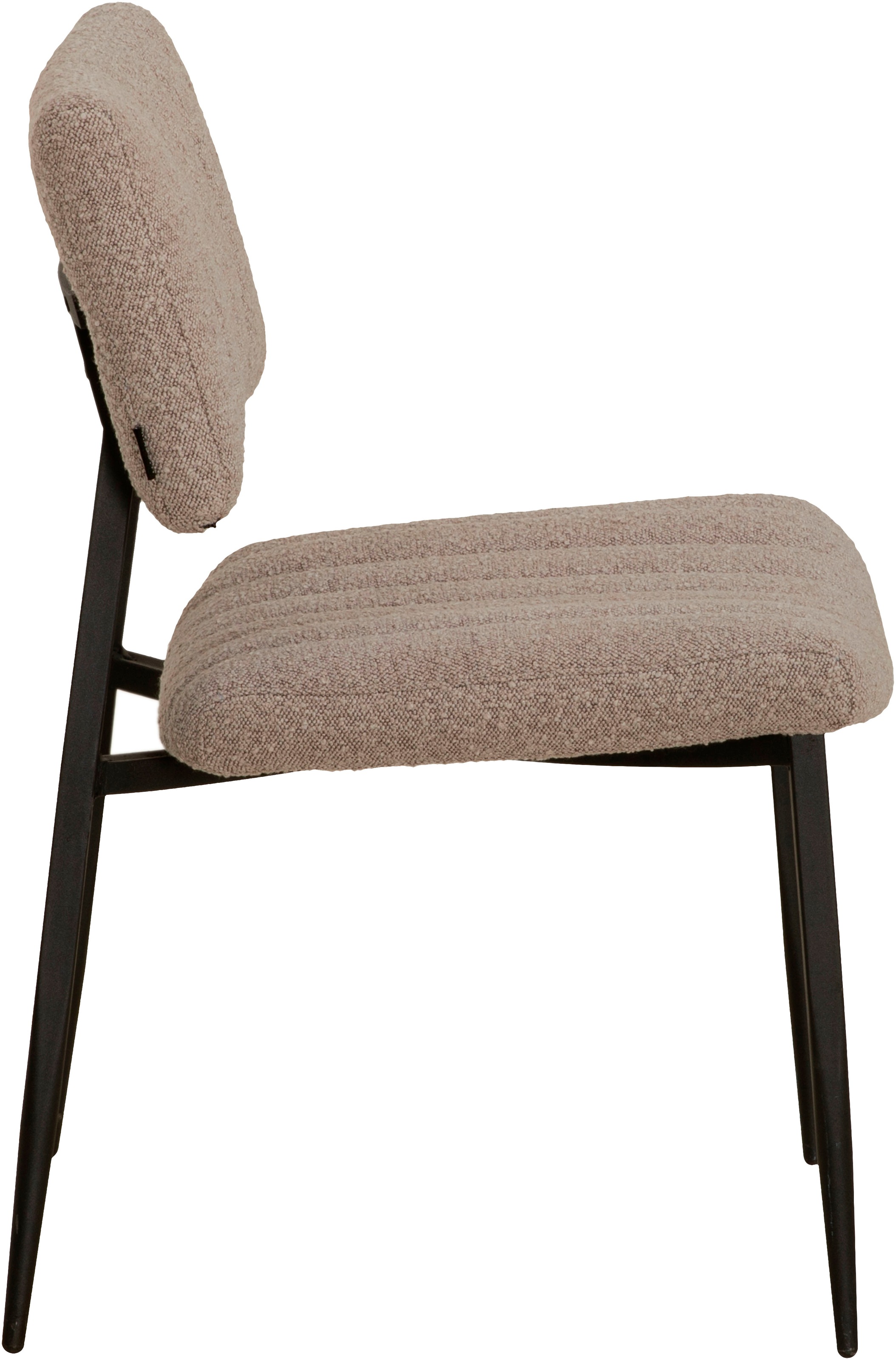 OMG Design Esszimmerstuhl »Dirk«, (Set), 1 St., Stoff, moderner Boucle Bezug, bequem gepolstert