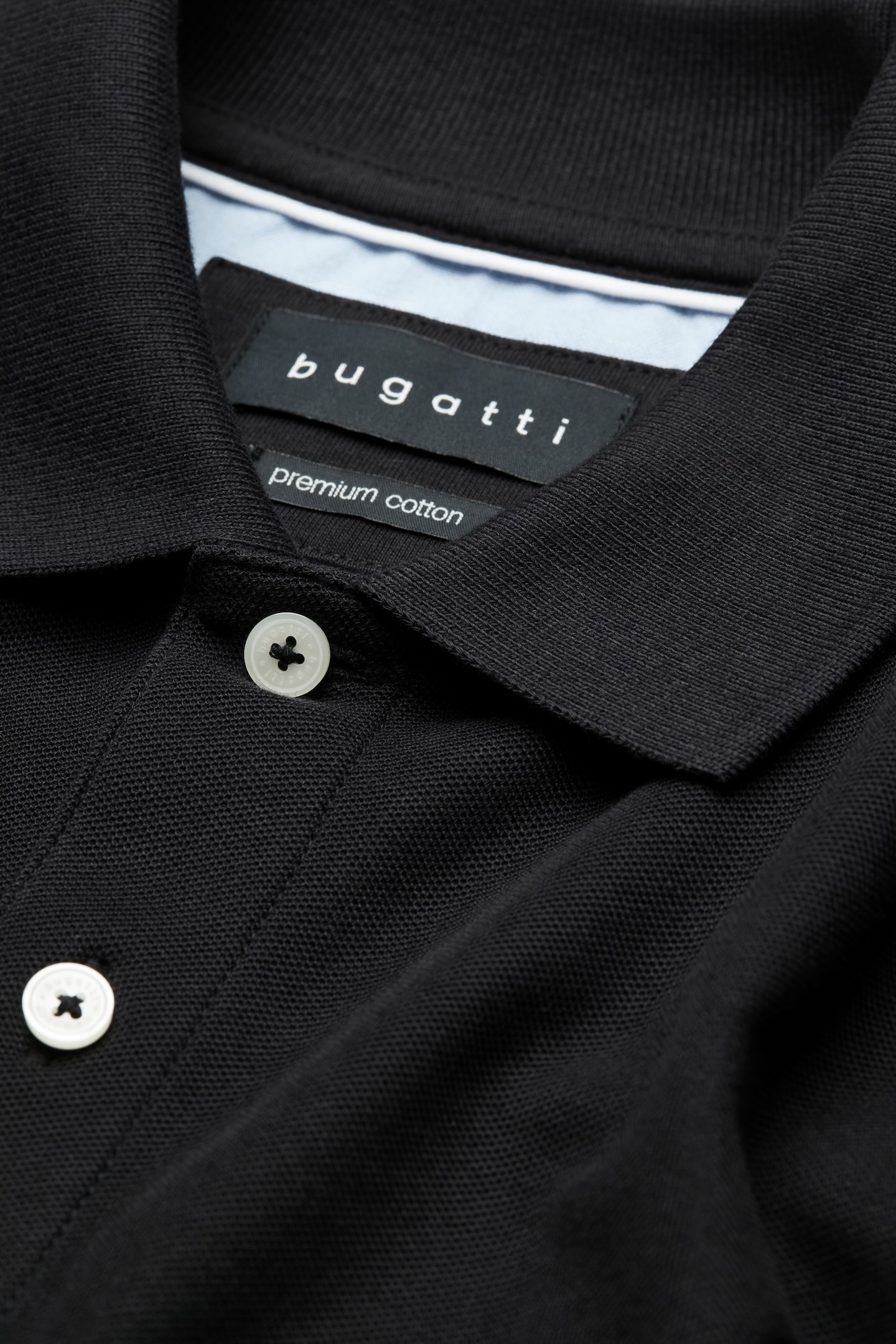 bugatti Poloshirt »Basic Essential« Modern Fit Piqué