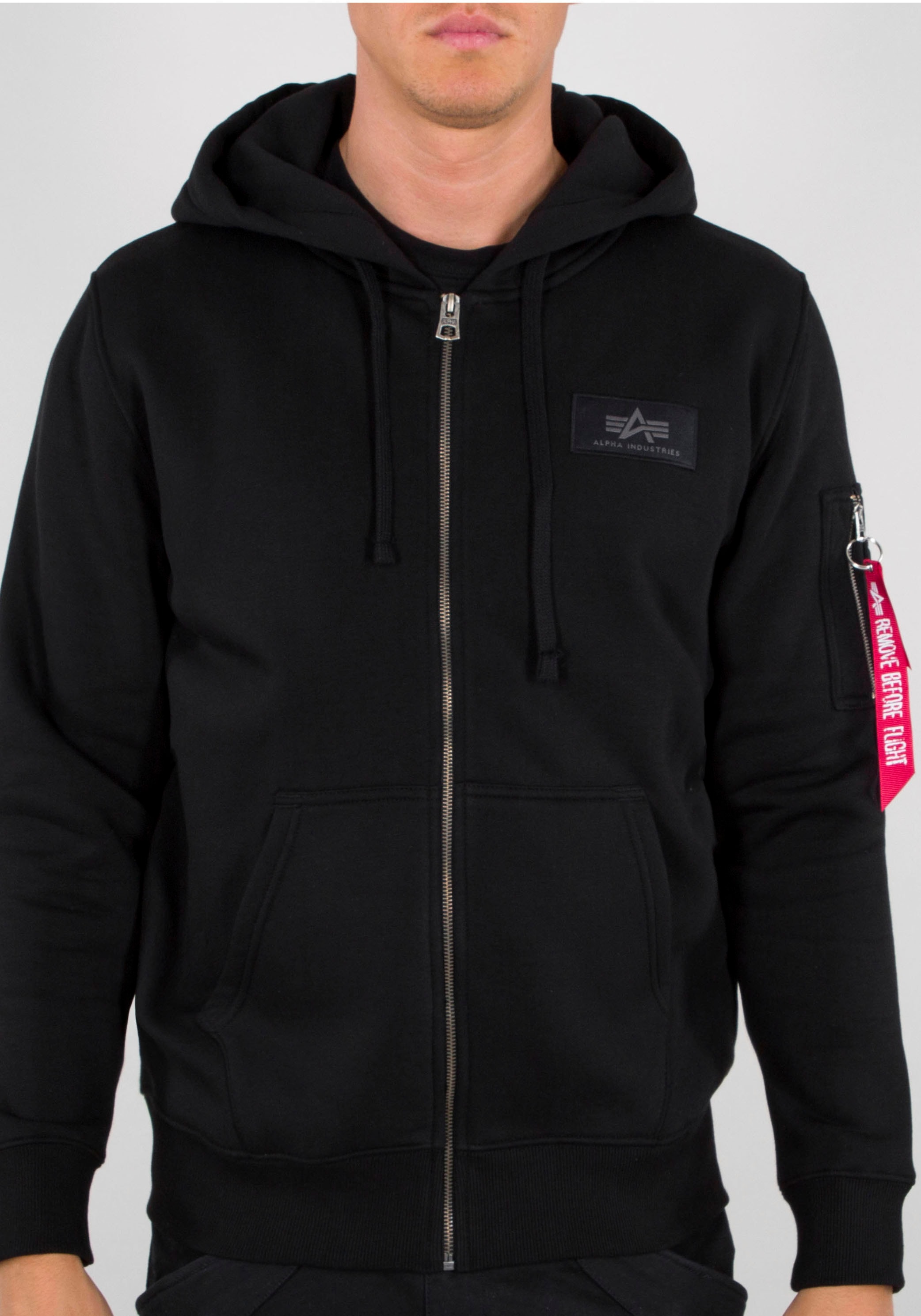 Alpha Industries Kapuzensweatjacke »Back Print Zip Hoody«