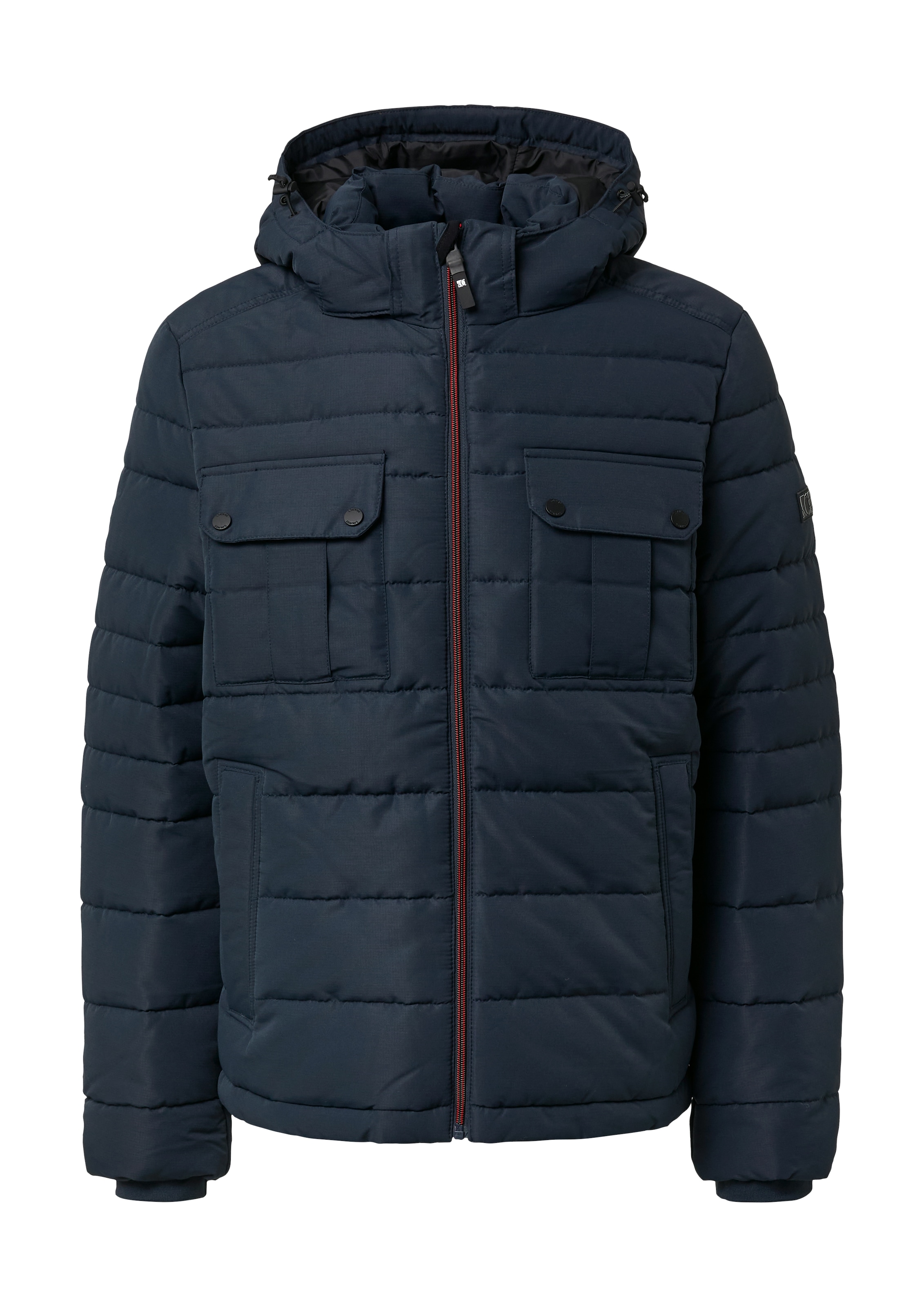 s.Oliver Steppjacke, mit Kapuze, mit Kapuze und Kordelzug