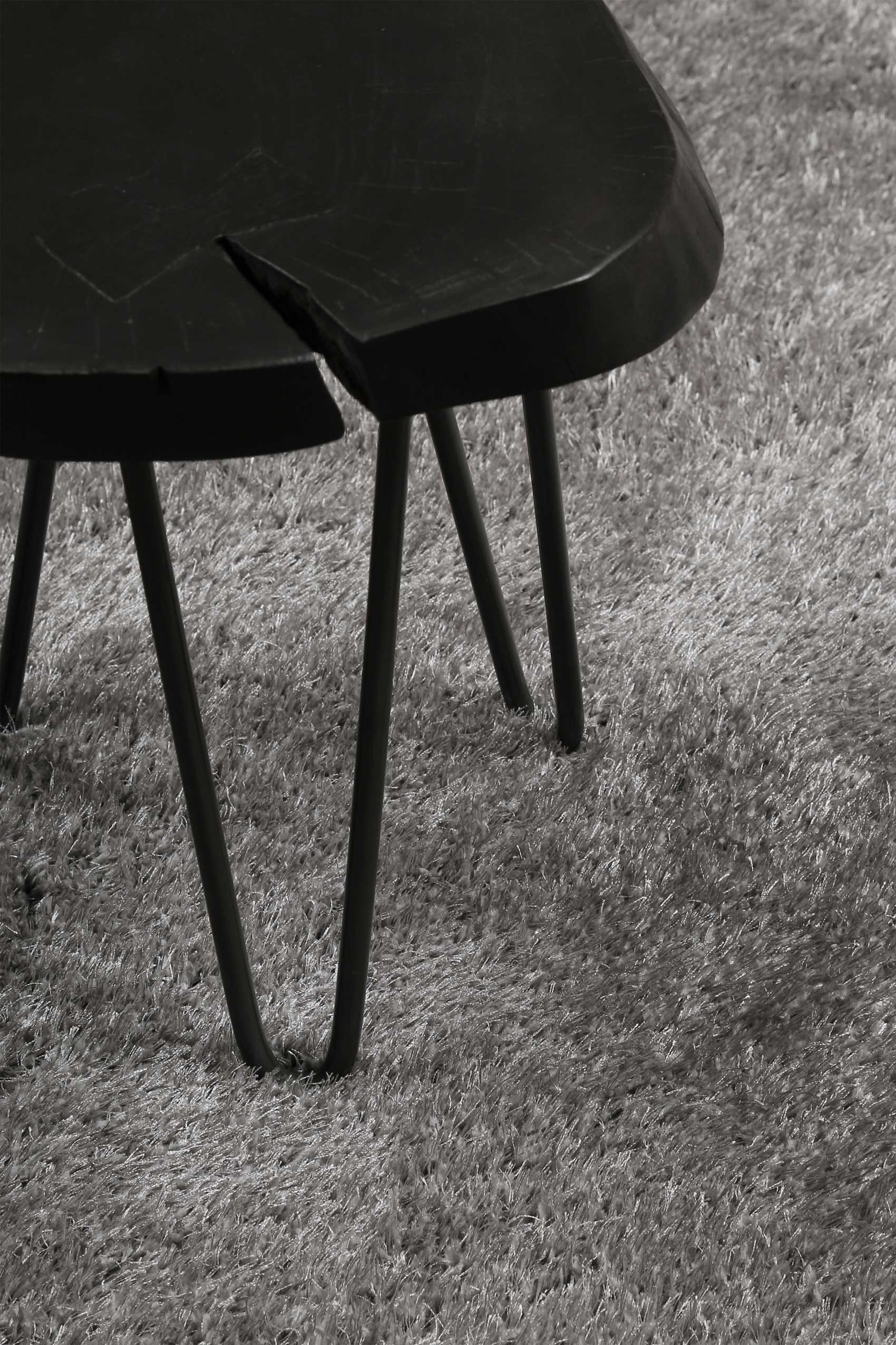 Esprit »#Swagger Shag« rund 30 mm Höhe Shaggy, flauschig, modern, getuftet, hochflor, Wohnzimmer, stylisch