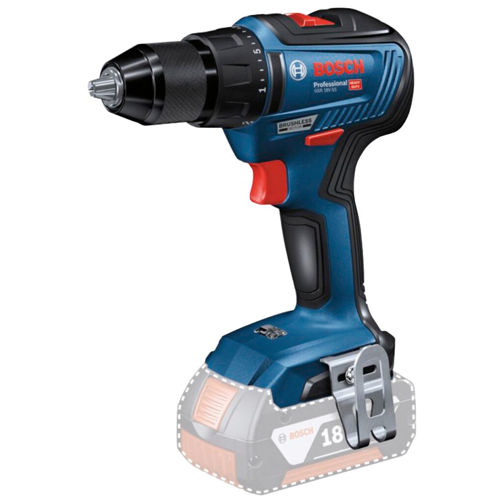 Bosch Professional Akku-Schrauber »GSR 18V-55 Professional«