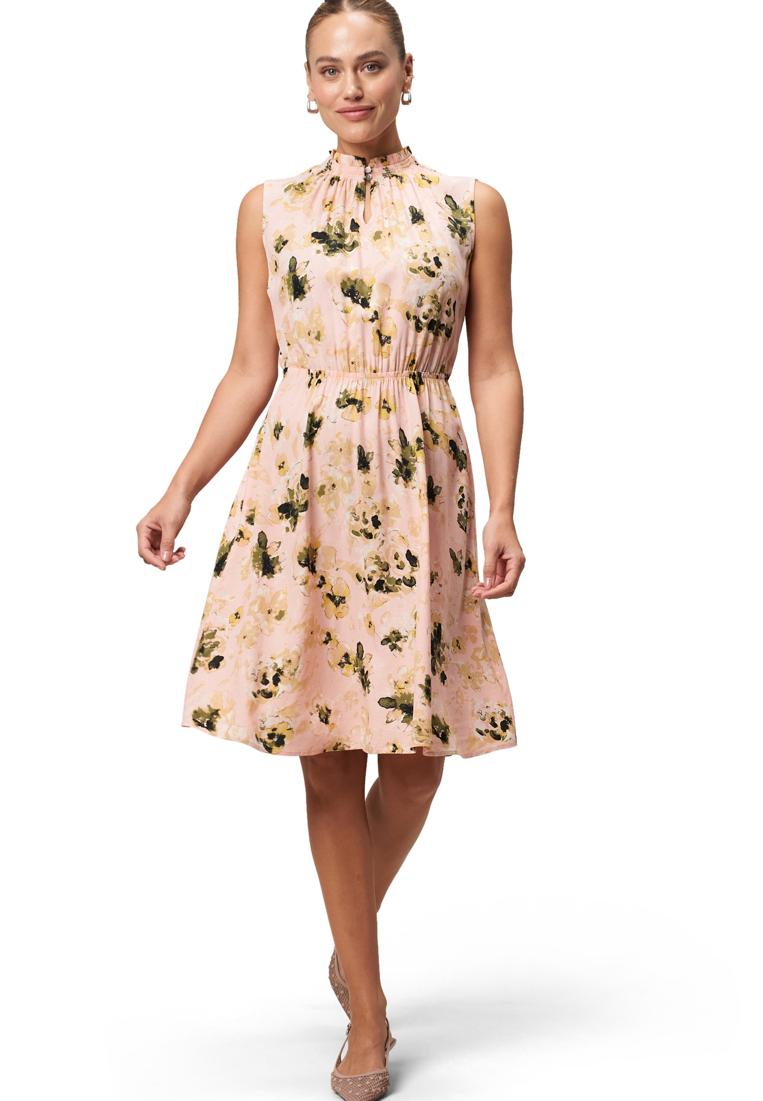 Zero Minikleid »Minikleid mit hohem Kragen«