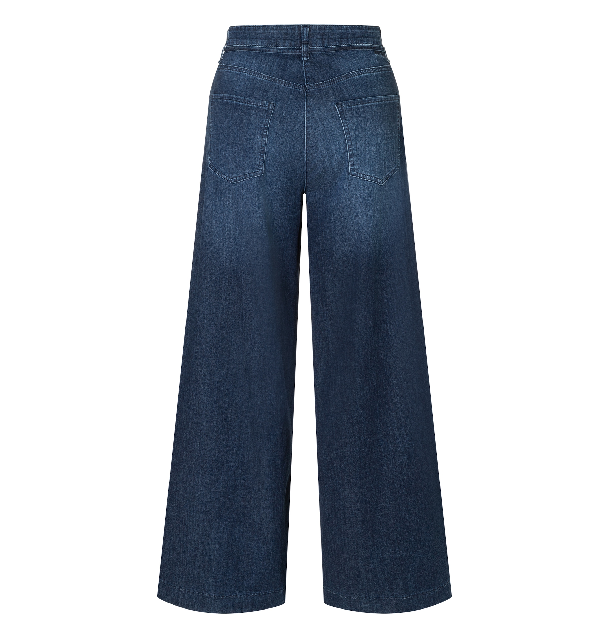 MAC Weite Jeans »WENDY« mit Denim-Binde-Gürtel