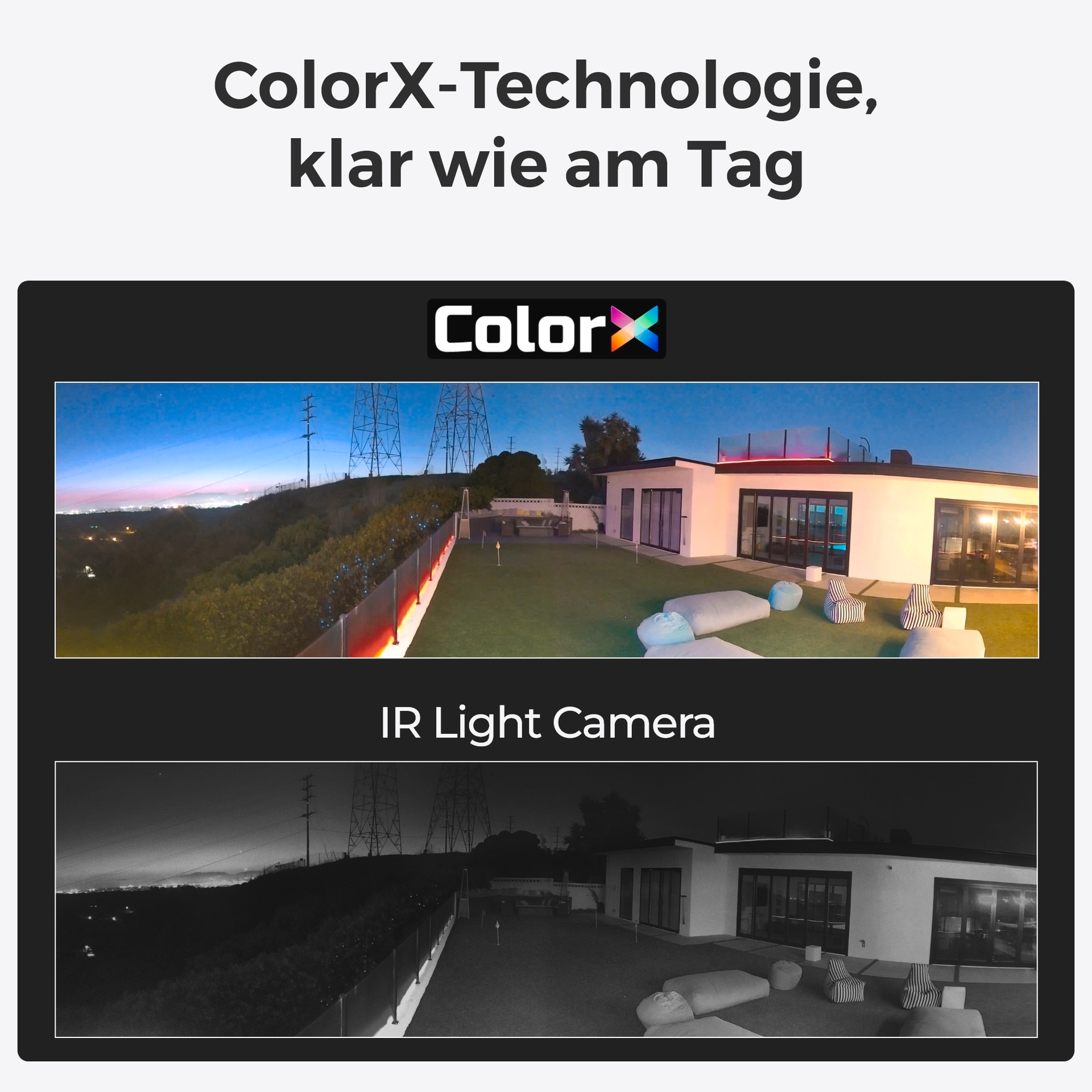 Reolink Überwachungskamera »Argus Series B740X Battery-WiFi«, Außenbereich