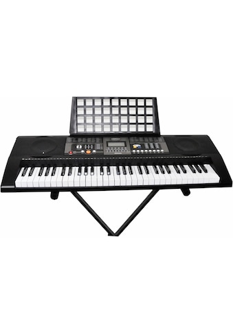 Clifton Keyboard »61-Tasten Keyboard mit LC-Display«, (Set), mit Ständer kaufen