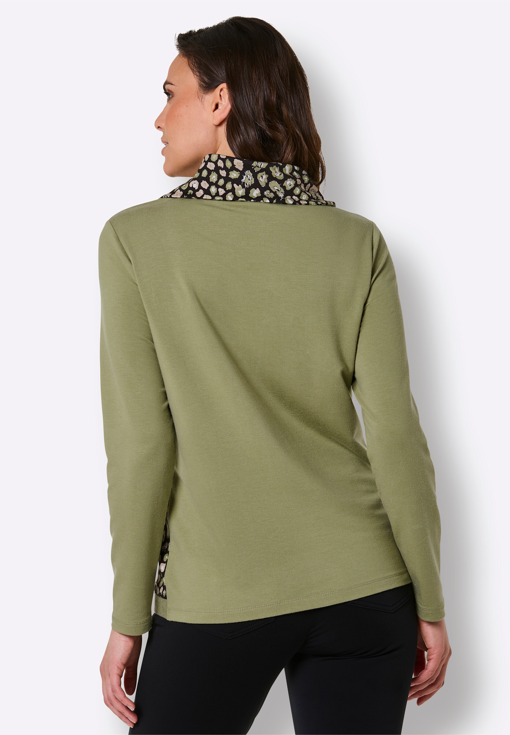 creation L T-Shirt »Lyocell-Shirt Rollkragenshirt in TENCEL-Qualität von Lenzing«